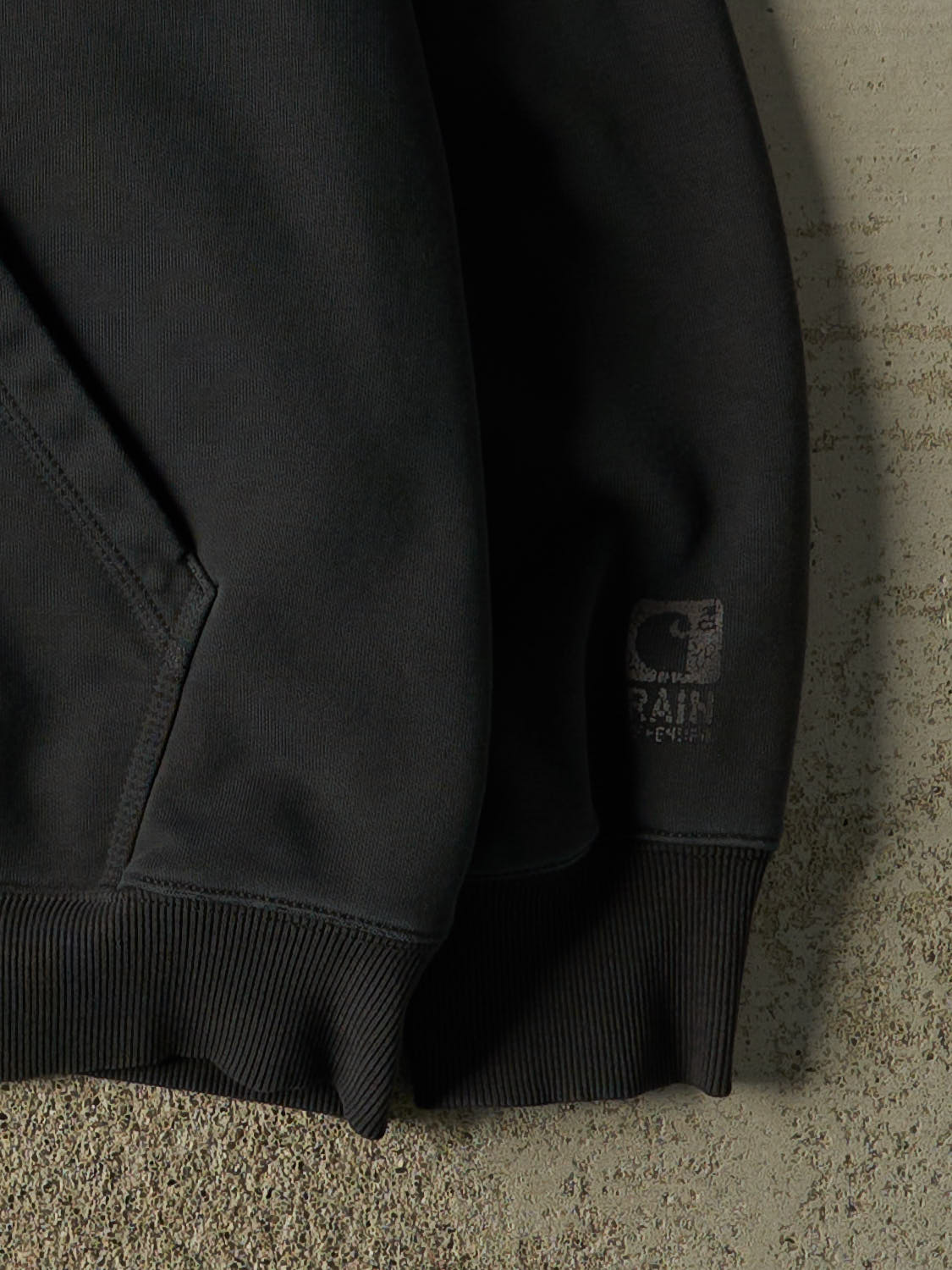 Vintage Y2K Black Carhartt Zip Up Hoodie (XL/XXL)