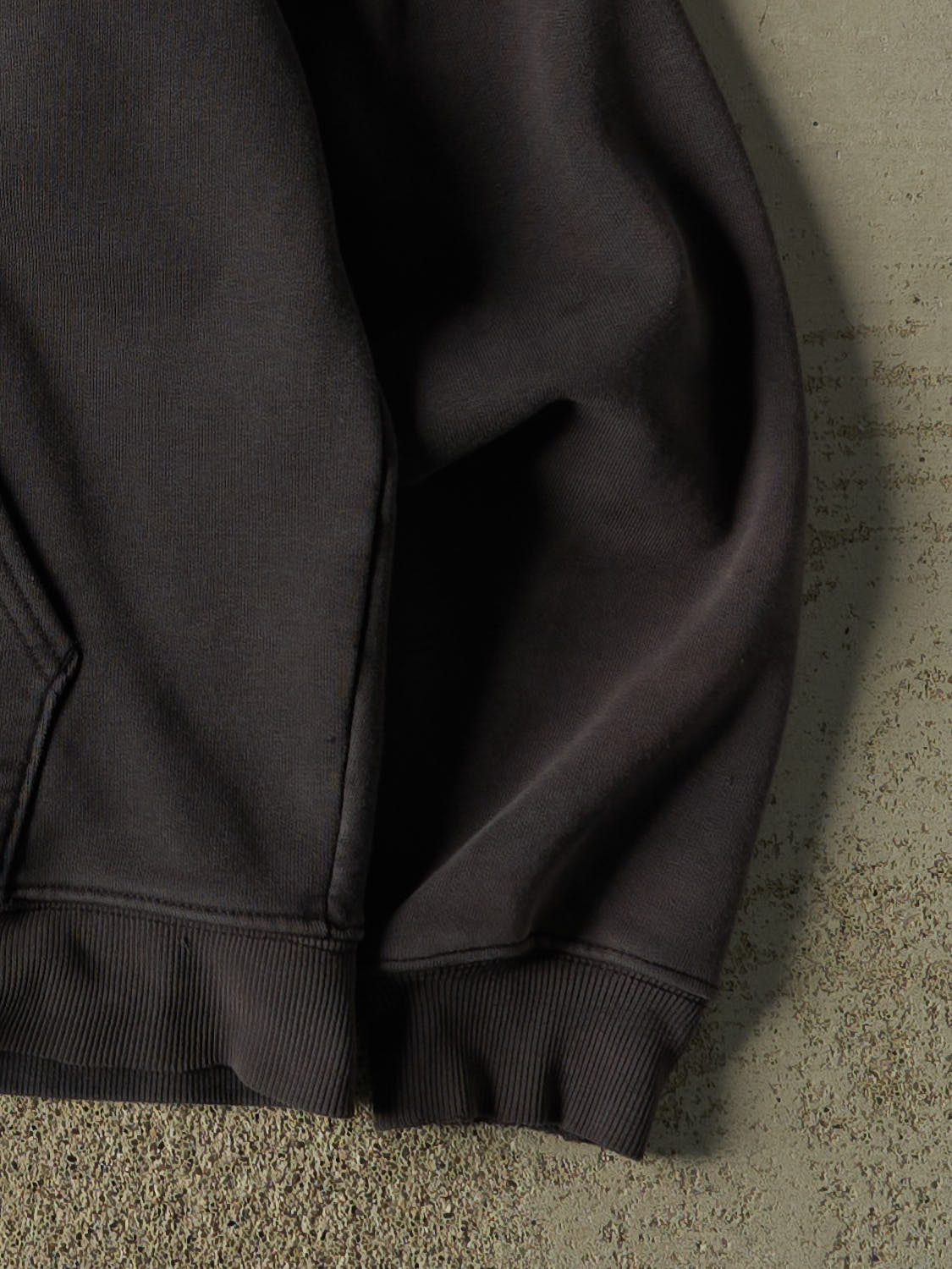 Vintage Y2K Faded Black Dickies Zip Up Hoodie (L/XL)