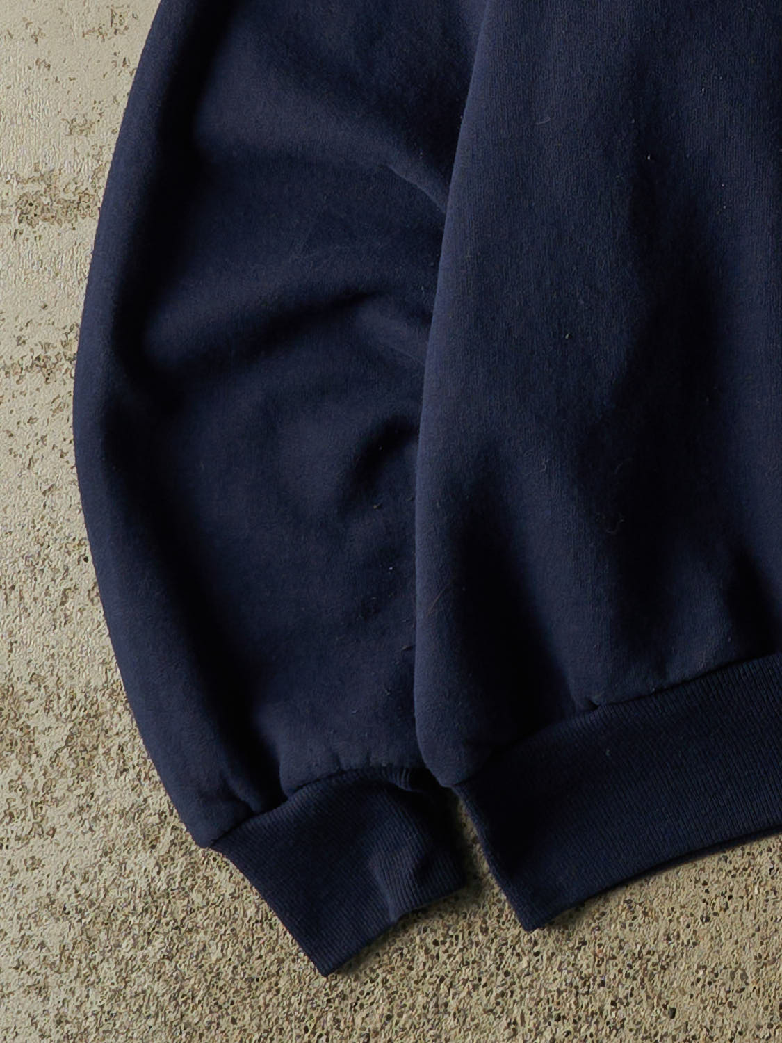 Vintage 90s Navy Blue Blank Crewneck (L/XL)