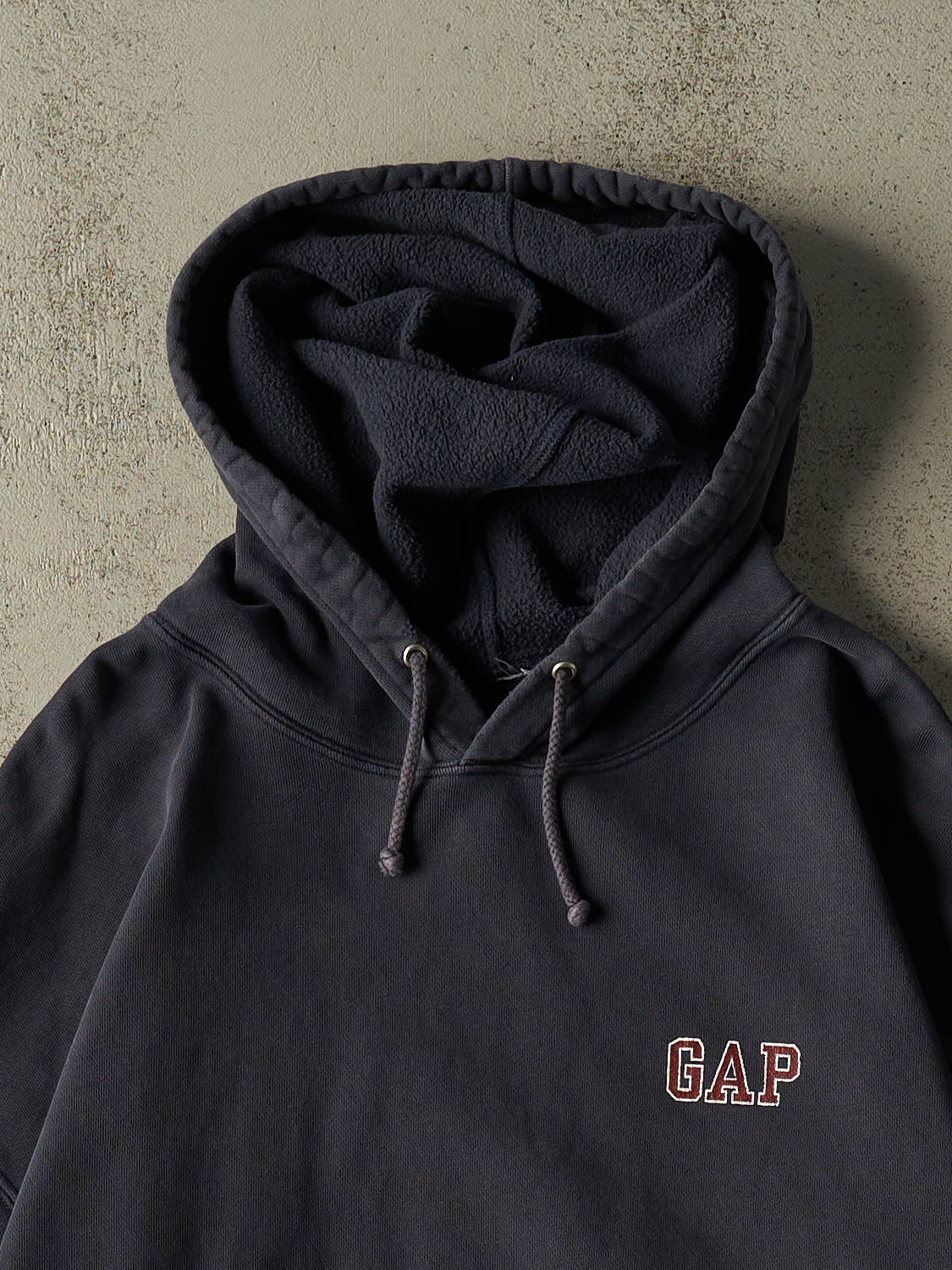 Vintage 90s Navy Blue Gap Logo Hoodie (XL/XXL)