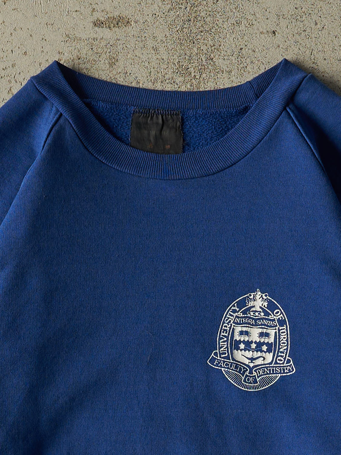 Vintage 80s Blue University of Toronto Dentistry Crewneck (S)