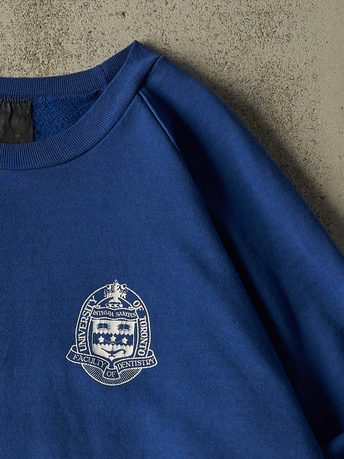 Vintage 80s Blue University of Toronto Dentistry Crewneck (S)