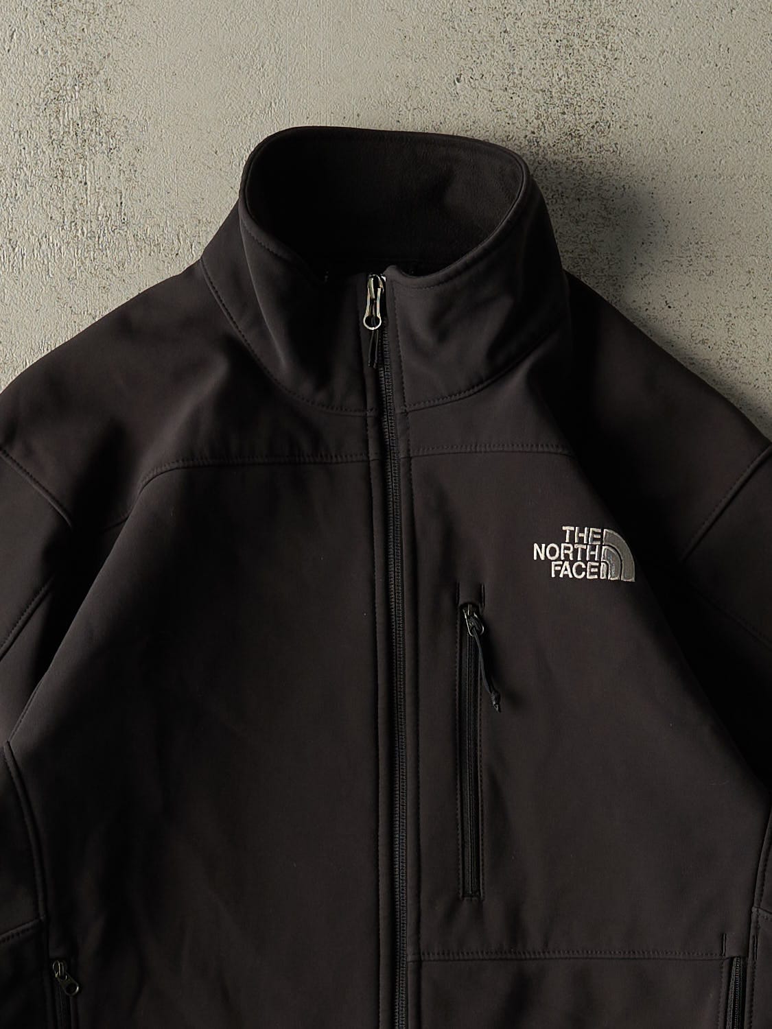 Vintage Y2K Black The North Face Wind Breaker Jacket (S)