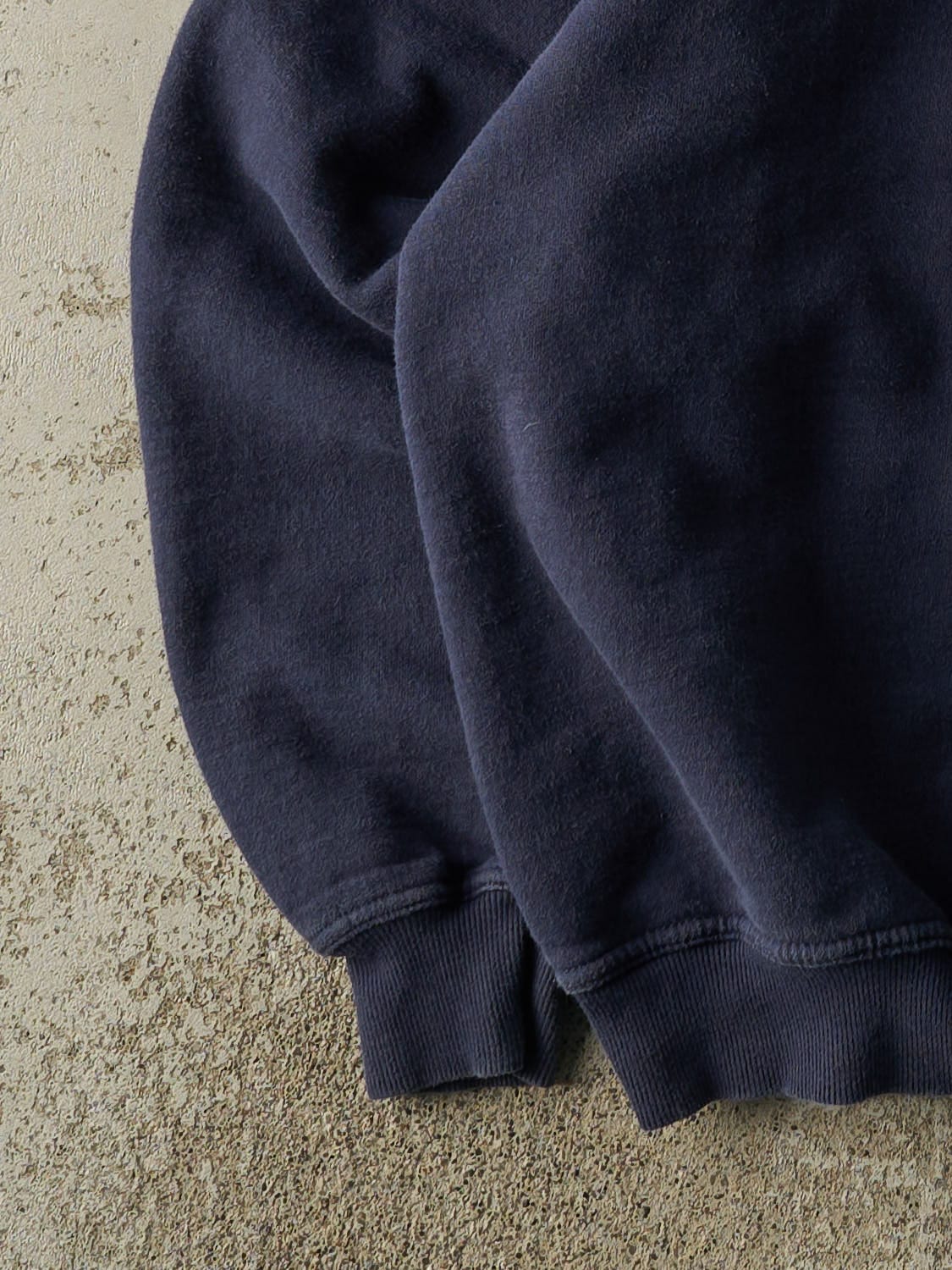 Vintage 90s Navy Blue Russell Athletic Blank Crewneck (M/L)