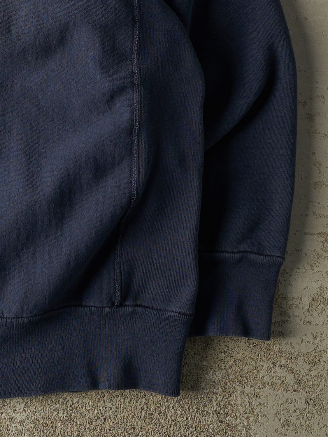 Vintage 90s Navy Blue Michigan State Embroidered Crewneck (L/XL)