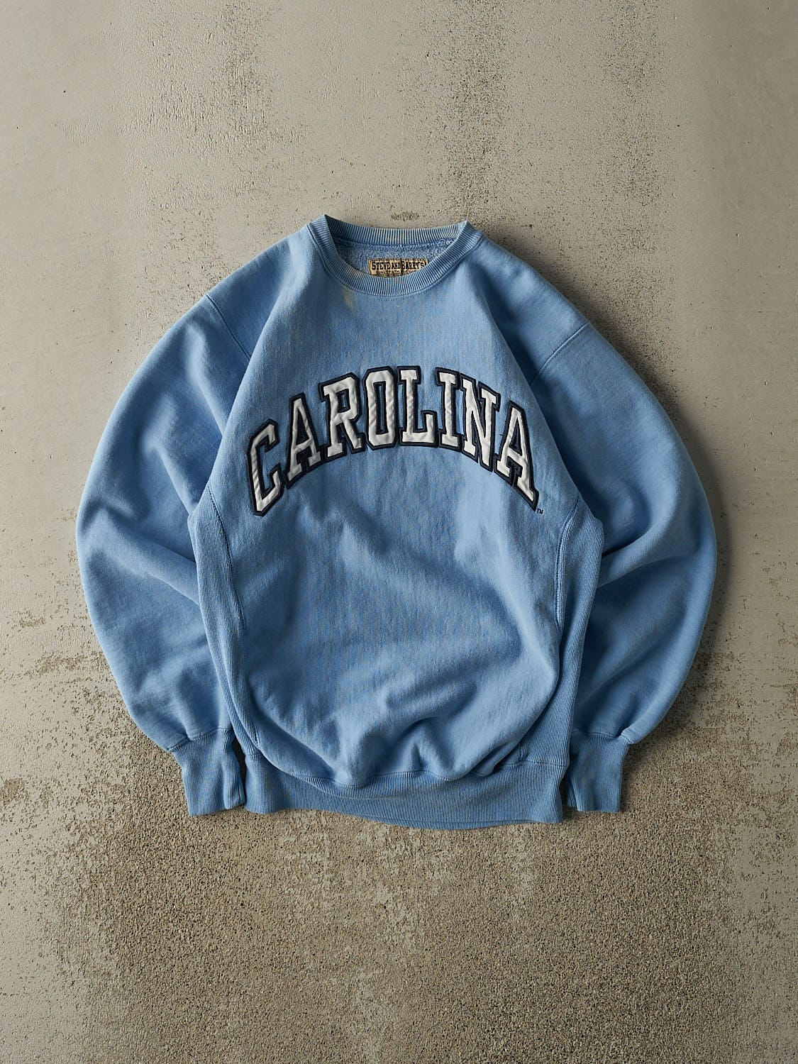 Vintage 90s Baby Blue University of North Carolina Crewneck (XS/S)