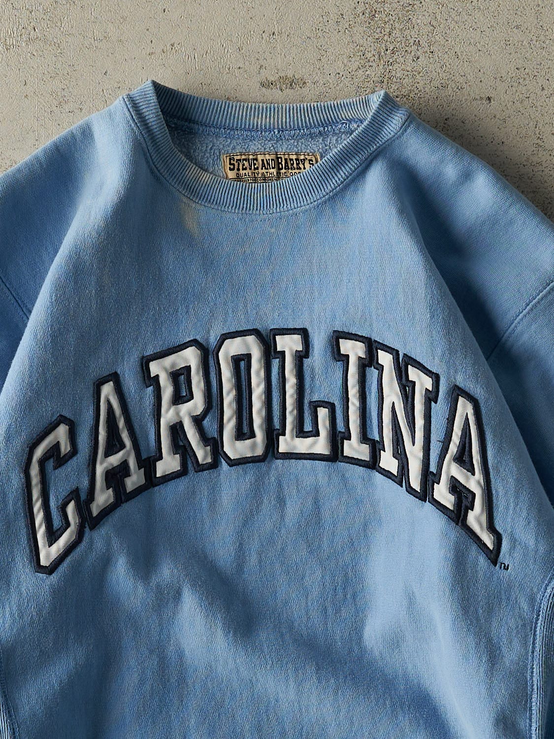 Vintage 90s Baby Blue University of North Carolina Crewneck (XS/S)