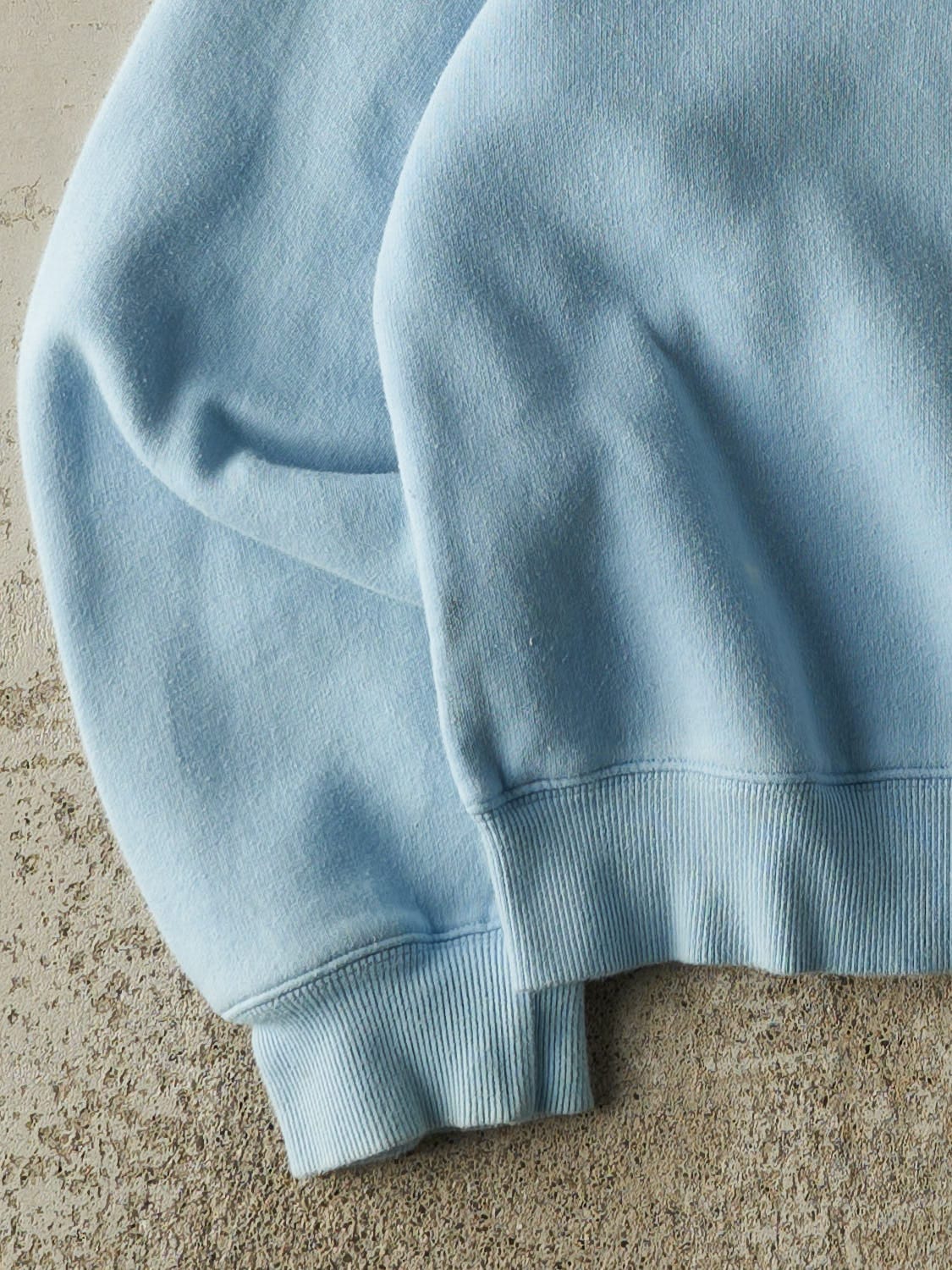 Vintage Y2K Blue Adidas Embroidered V Neck Crewneck (XS)
