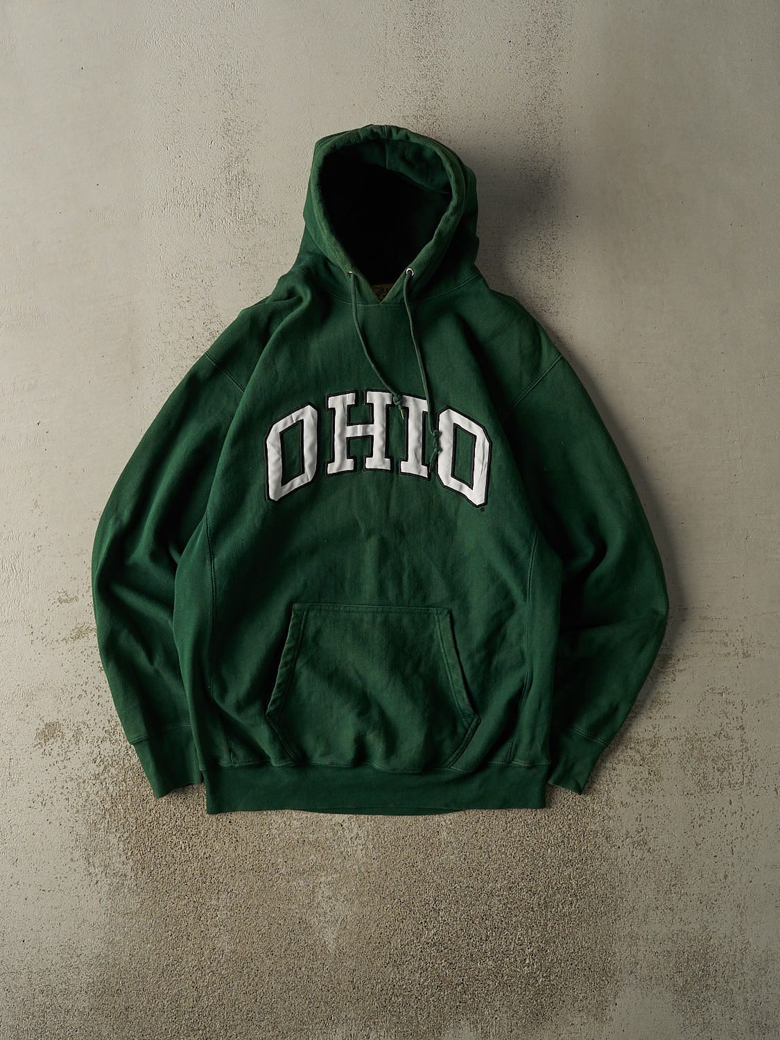 Vintage 90s Green Ohio University Hoodie (M/L)