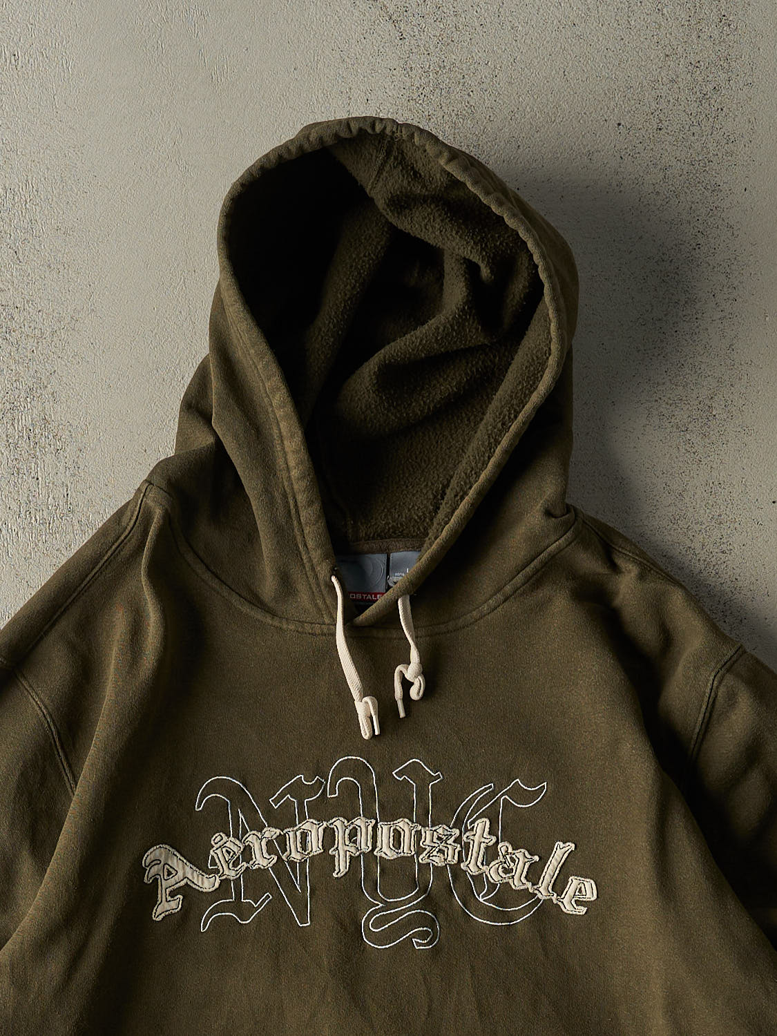 Vintage Y2K Green Aeropostale NYC Embroidered Hoodie (M/L)