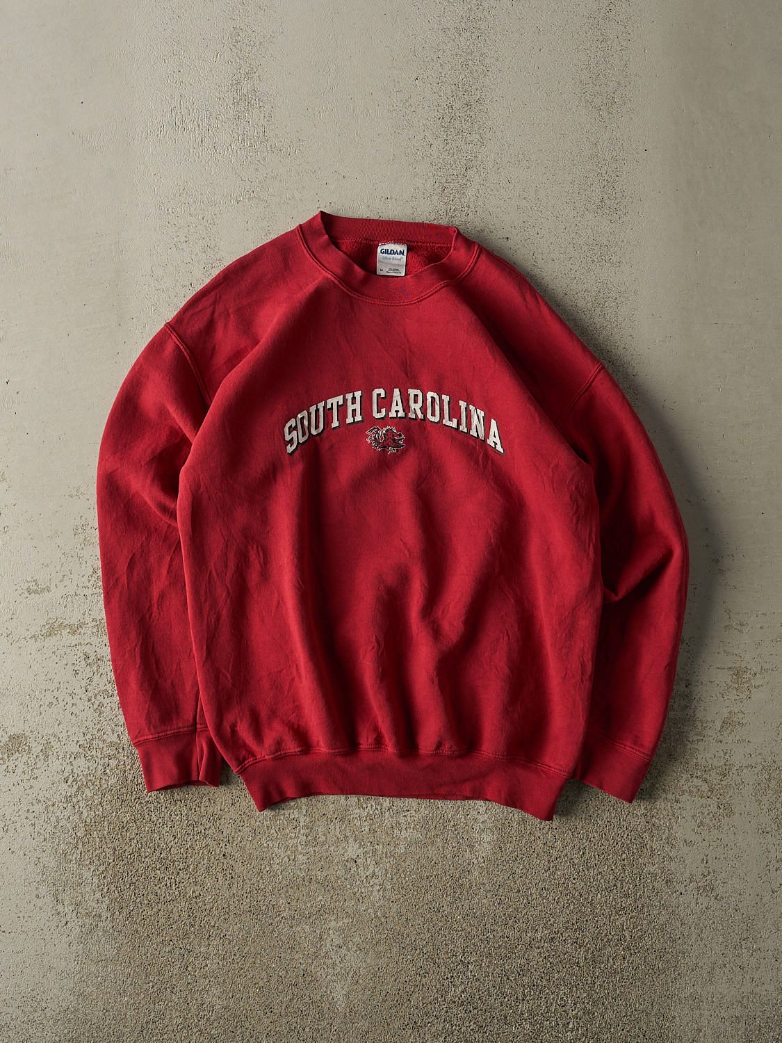 Vintage Y2K Red University of South Carolina Crewneck (M)