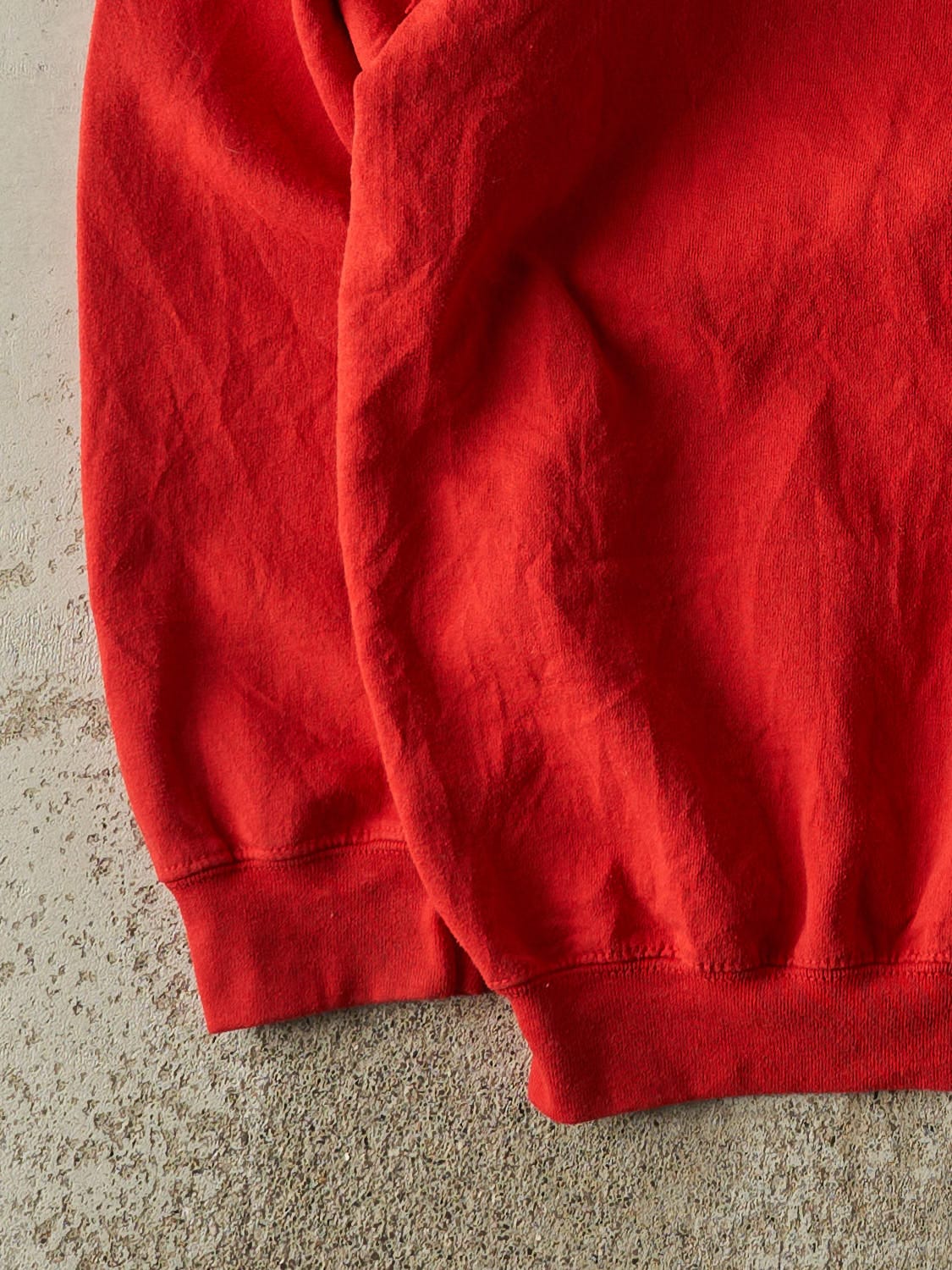Vintage 90s Red Nascar Embroidered Crewneck (L)