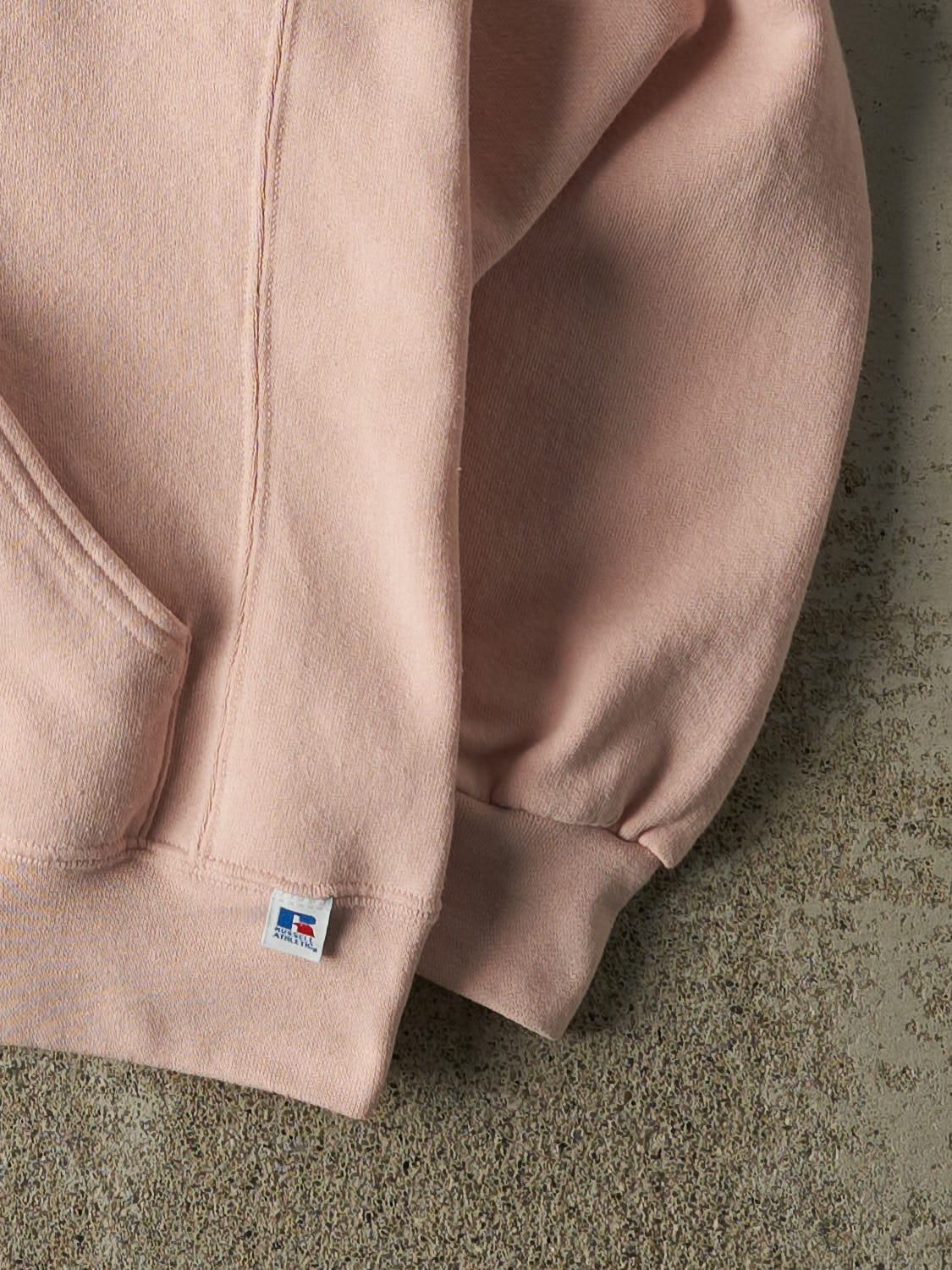 Vintage Y2K Pink Russell Athletic Villanova University Embroidered Hoodie (S/M)
