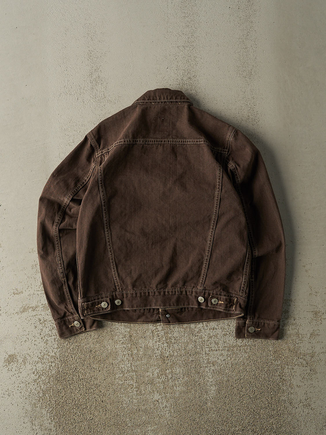 Vintage Y2K Brown Gap Denim Jacket (XS/S)