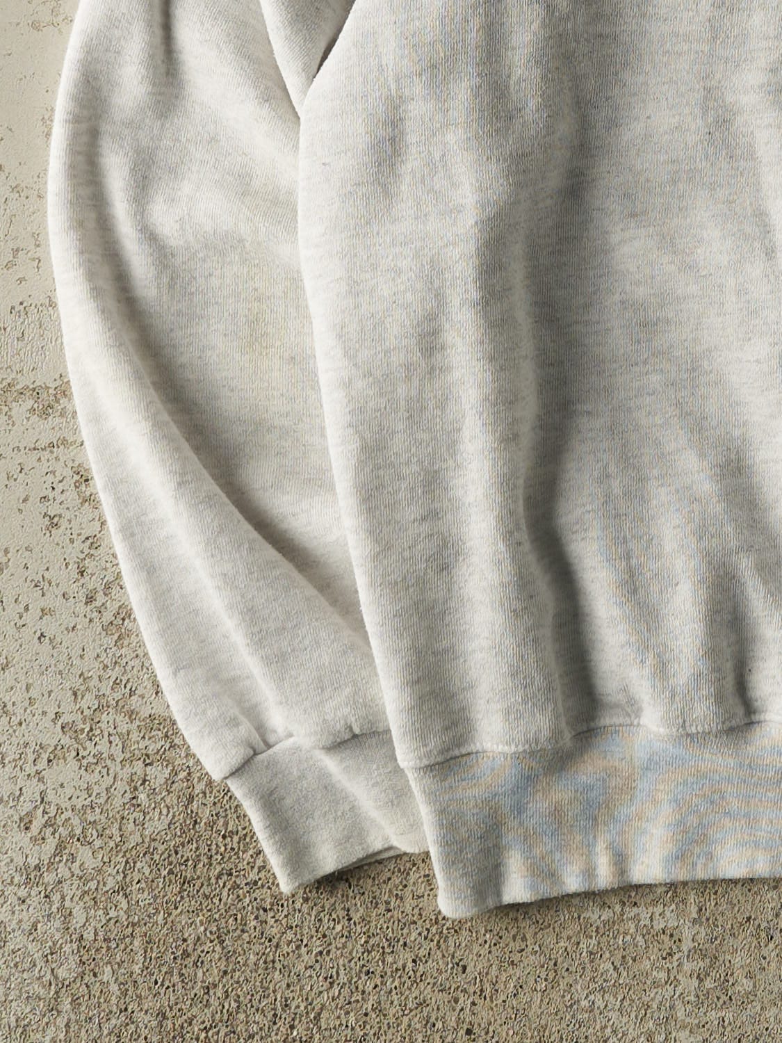 Vintage Y2K Heather Grey West Virginia Mountaineers Crewneck (L/XL)
