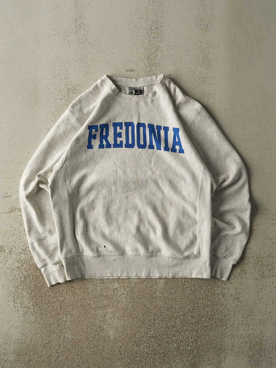 Vintage 90s Heather Grey Fredonia Crewneck (L)