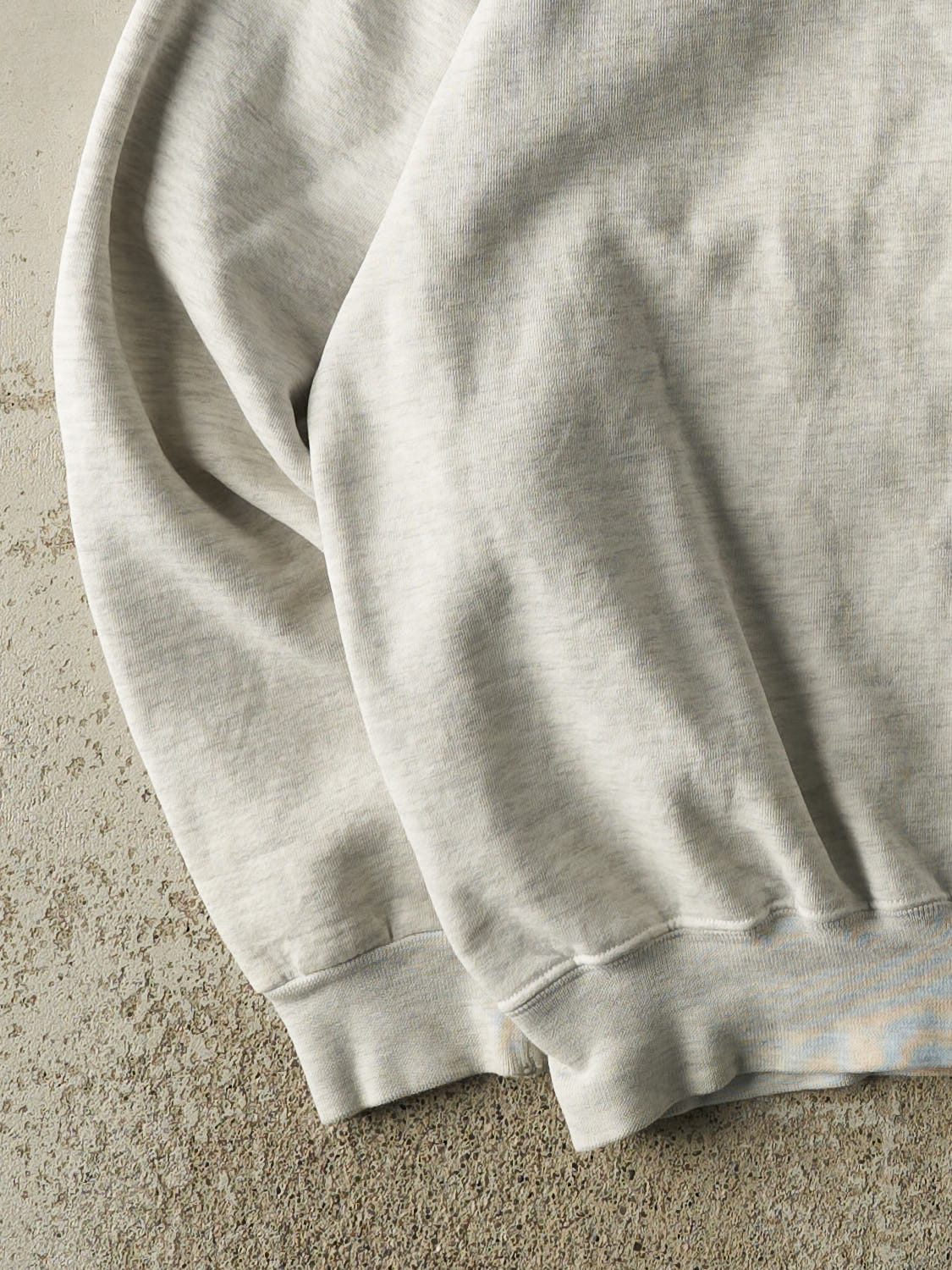 Vintage 90s Heather Grey Blank Crewneck (XL)