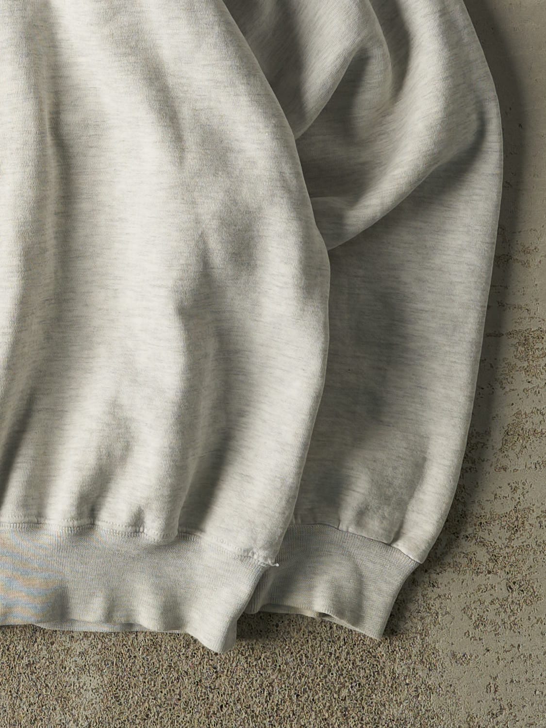 Vintage 90s Heather Grey Blank Crewneck (XL)