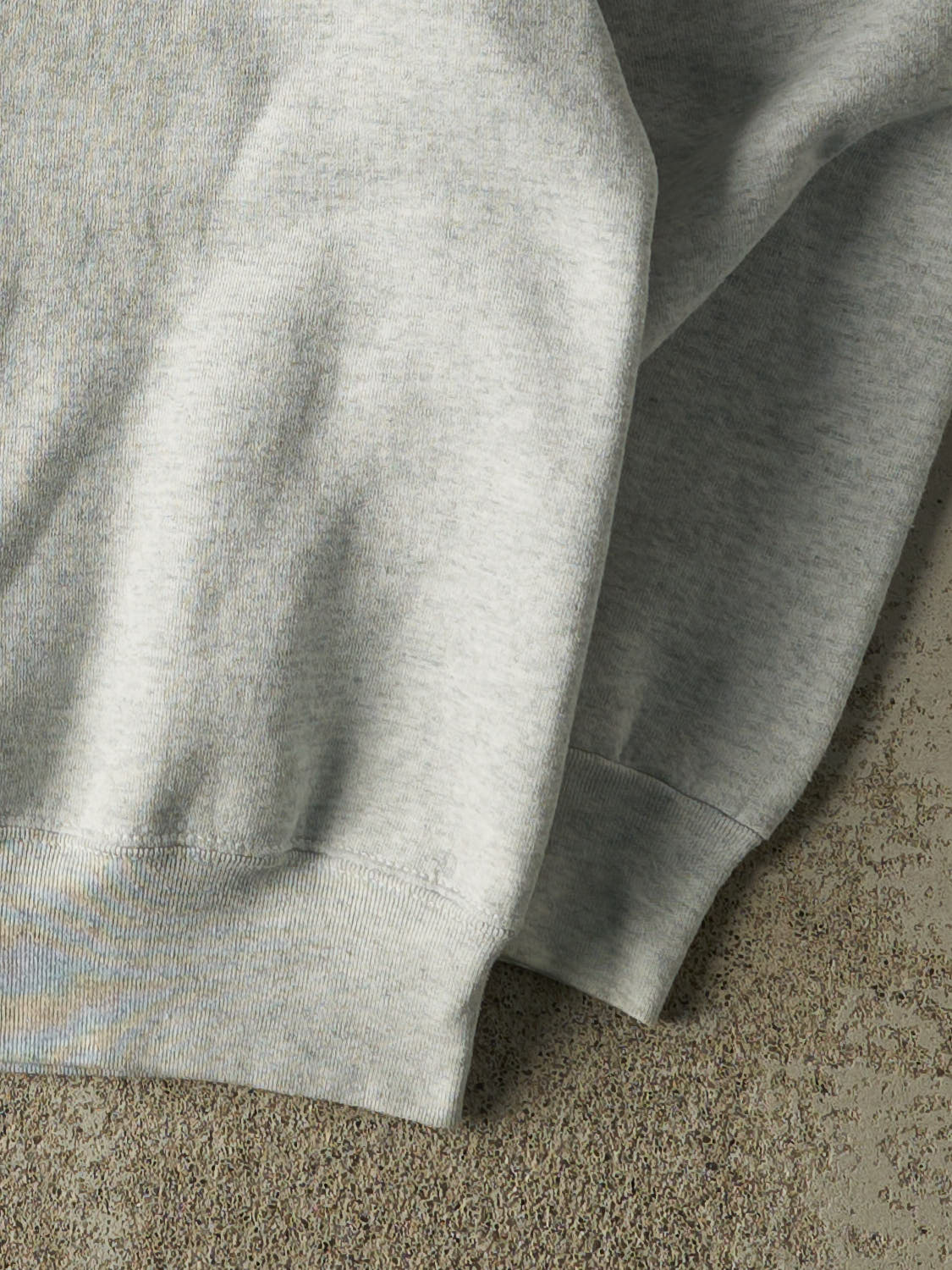 Vintage 80s Heather Grey Blue Chicago Crewneck (M/L)