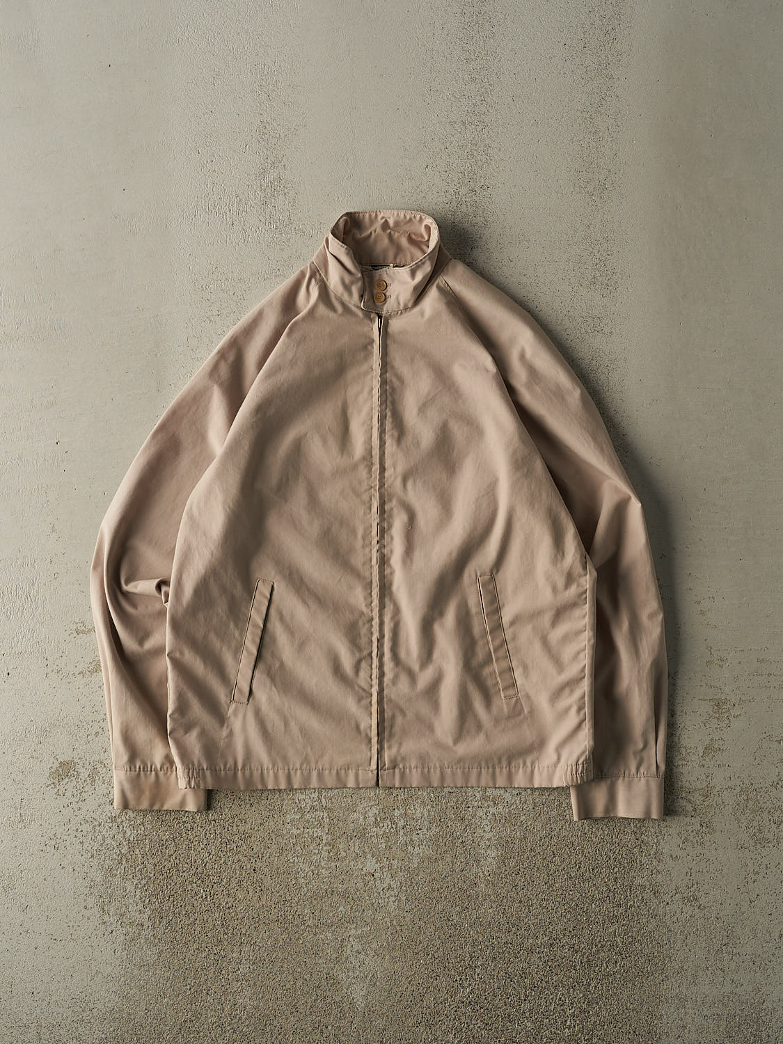 Vintage 70s Beige Harrington Jacket (L/XL)
