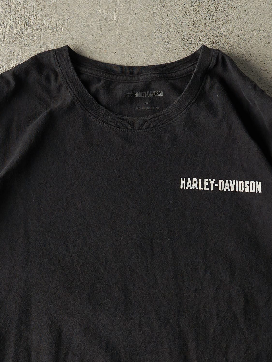 Vintage Y2K Black Harley Davidson Milwaukee Tee (XXL)