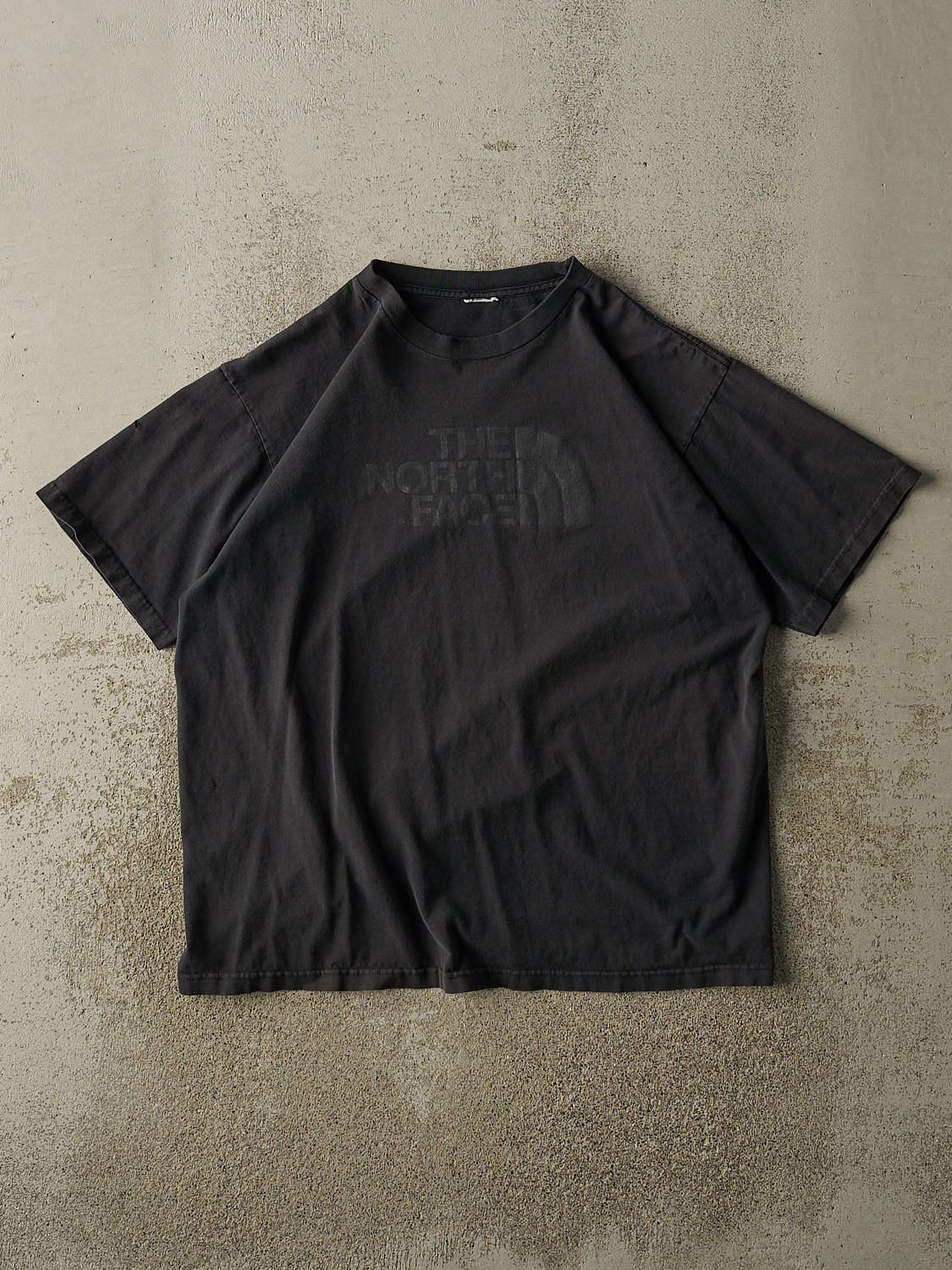 Vintage 90s Black The North Face Logo Tee (M/L)