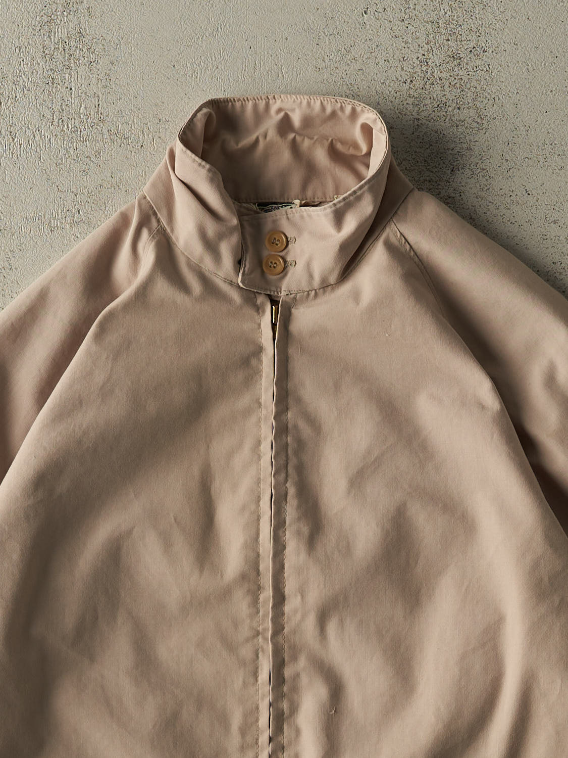 Vintage 70s Beige Harrington Jacket (L/XL)