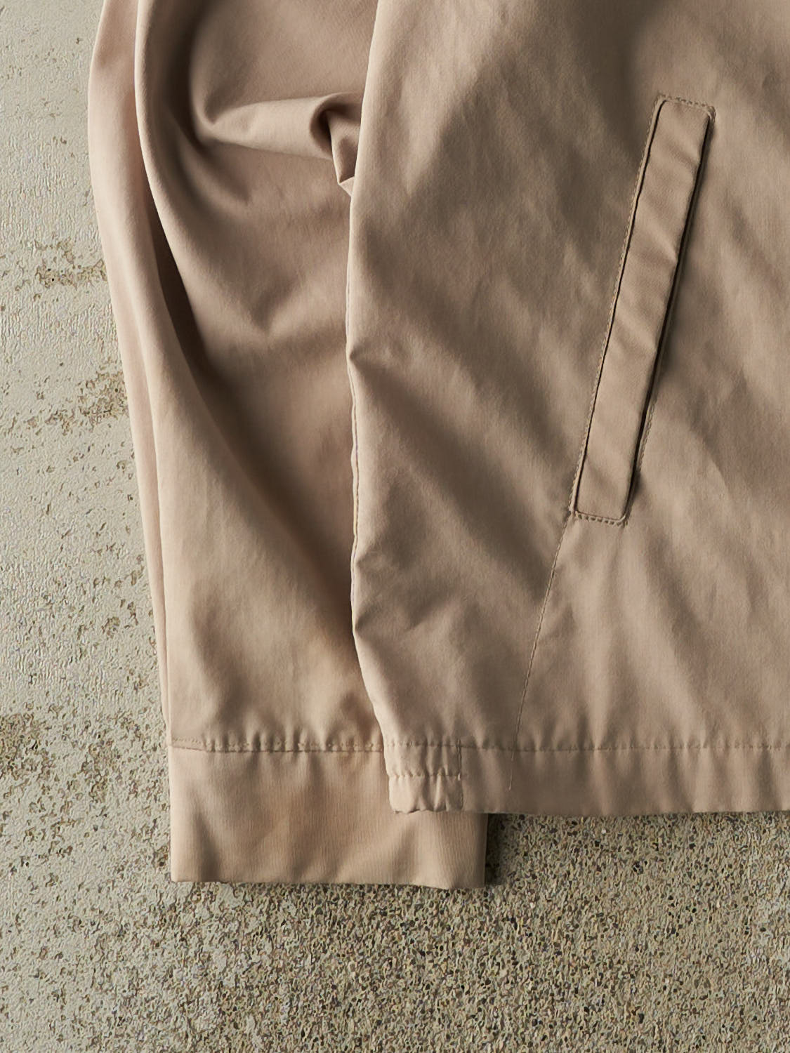 Vintage 70s Beige Harrington Jacket (L/XL)