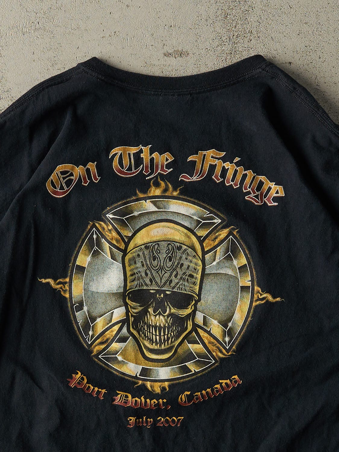 Vintage 07' Black Friday The 13th Port Dover Biker Tee (L/XL)