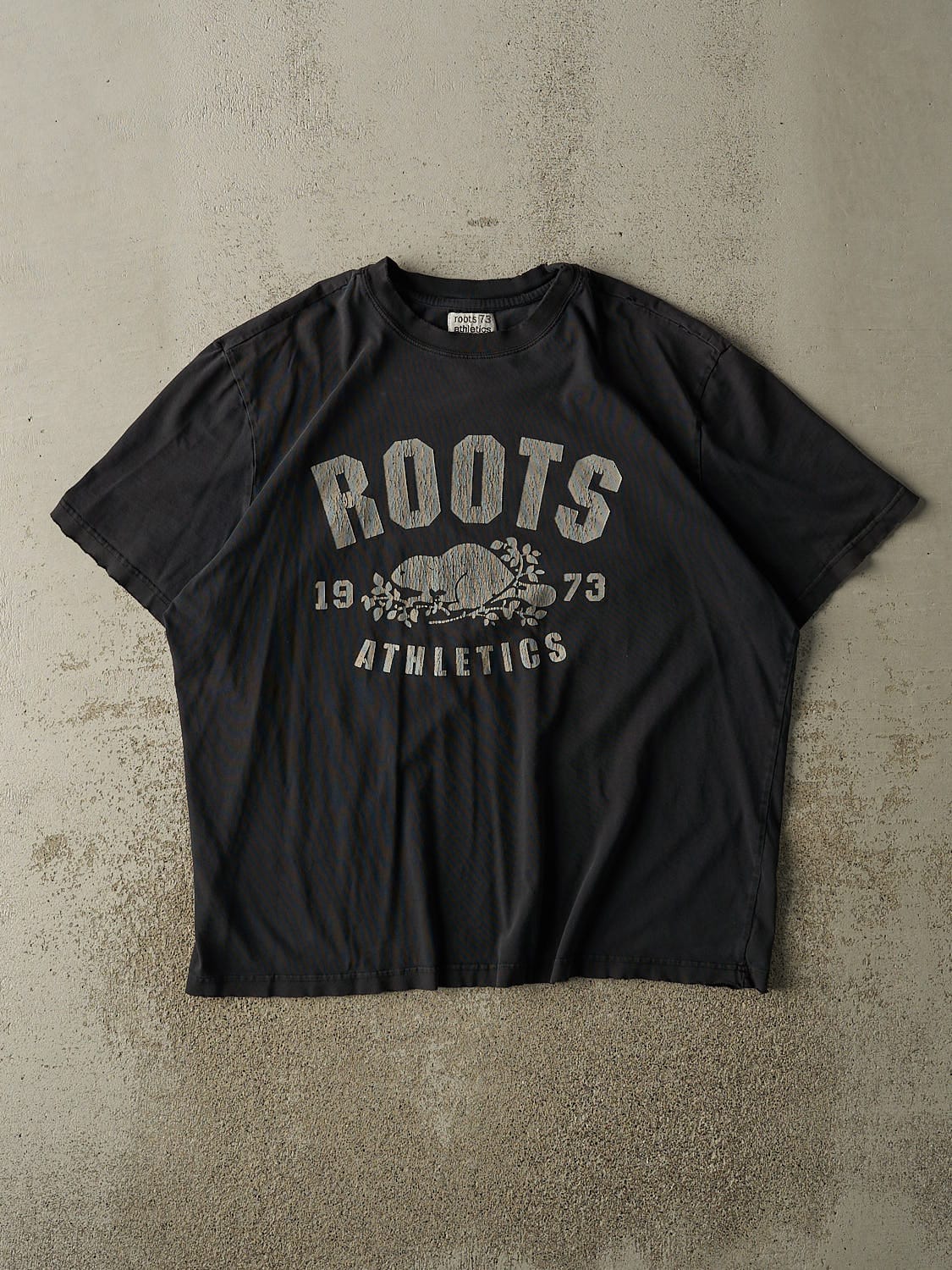 Vintage 90s Black Roots Athletics Tee (XL)