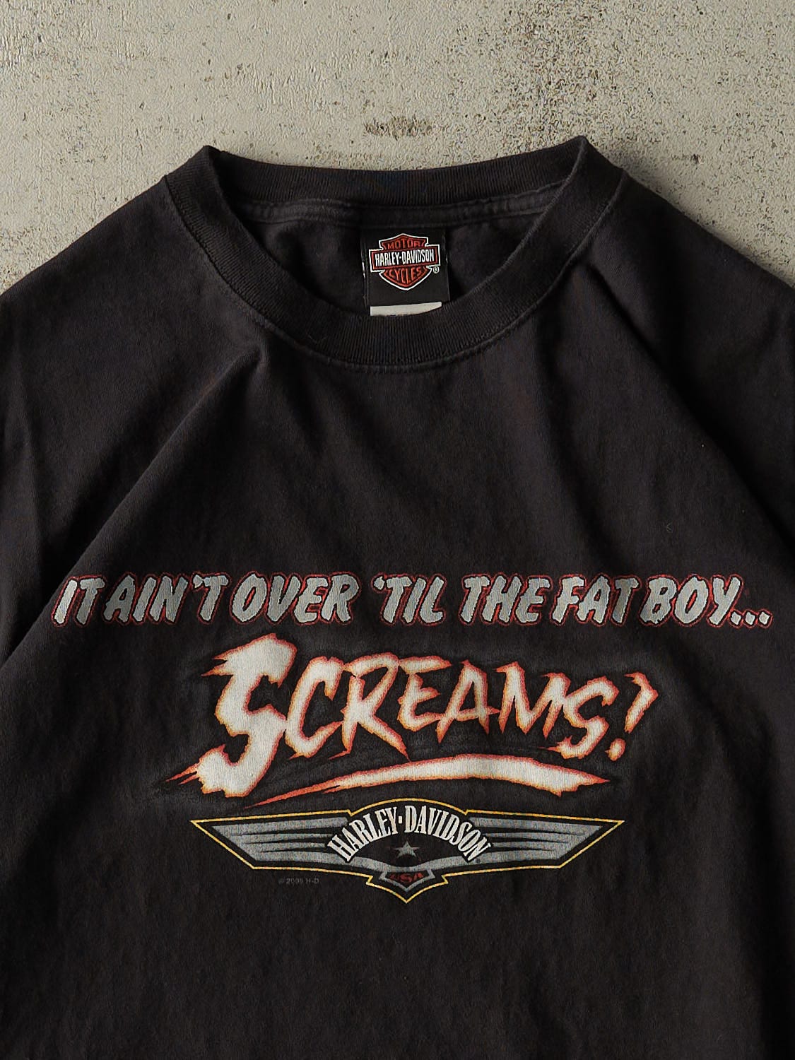 Vintage 08' Black Harley Davidson Waynesville NC Tee (XL/XXL)