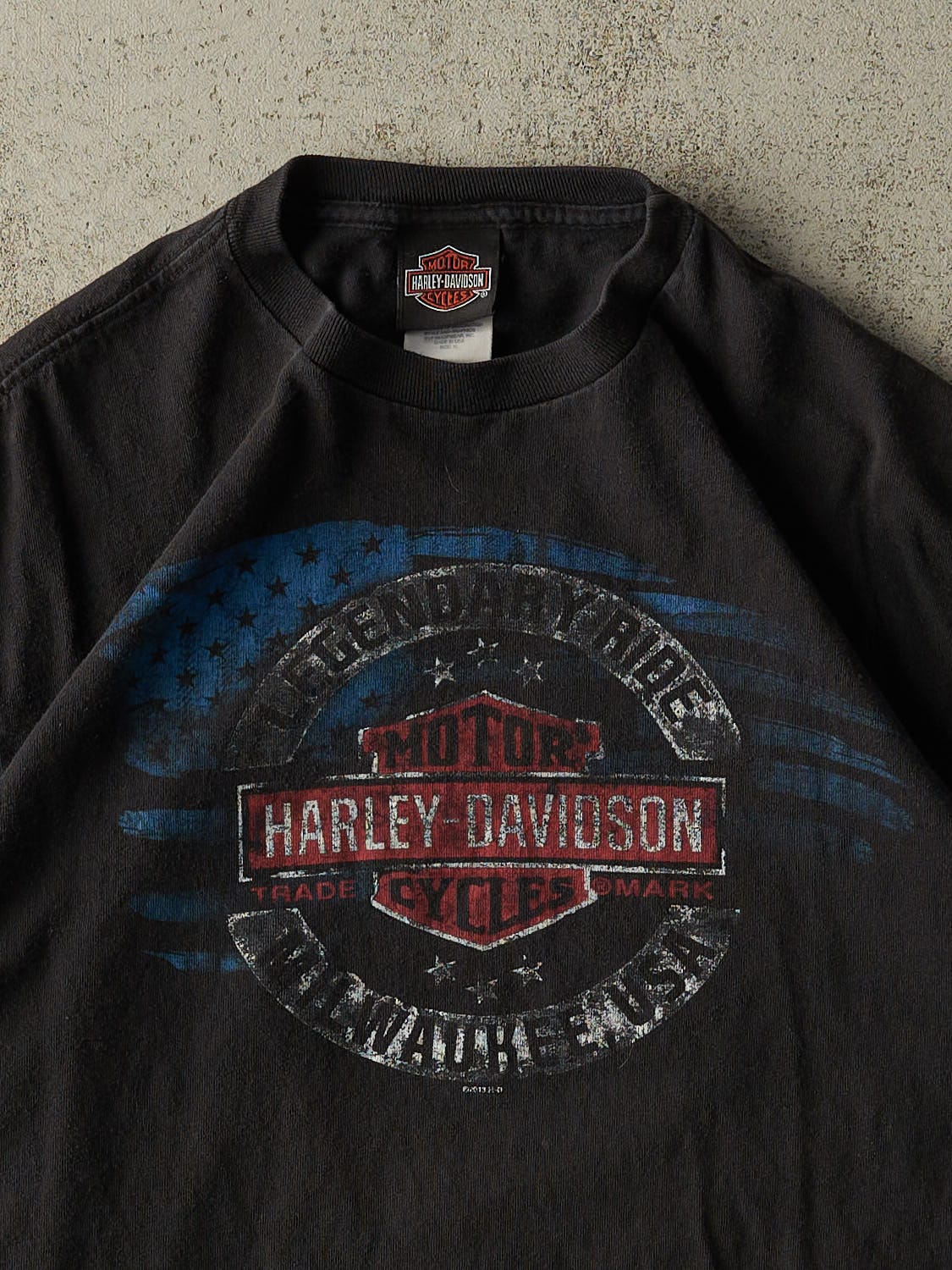 Vintage 13' Black Harley Davidson Memphis TN Tee (M/L)