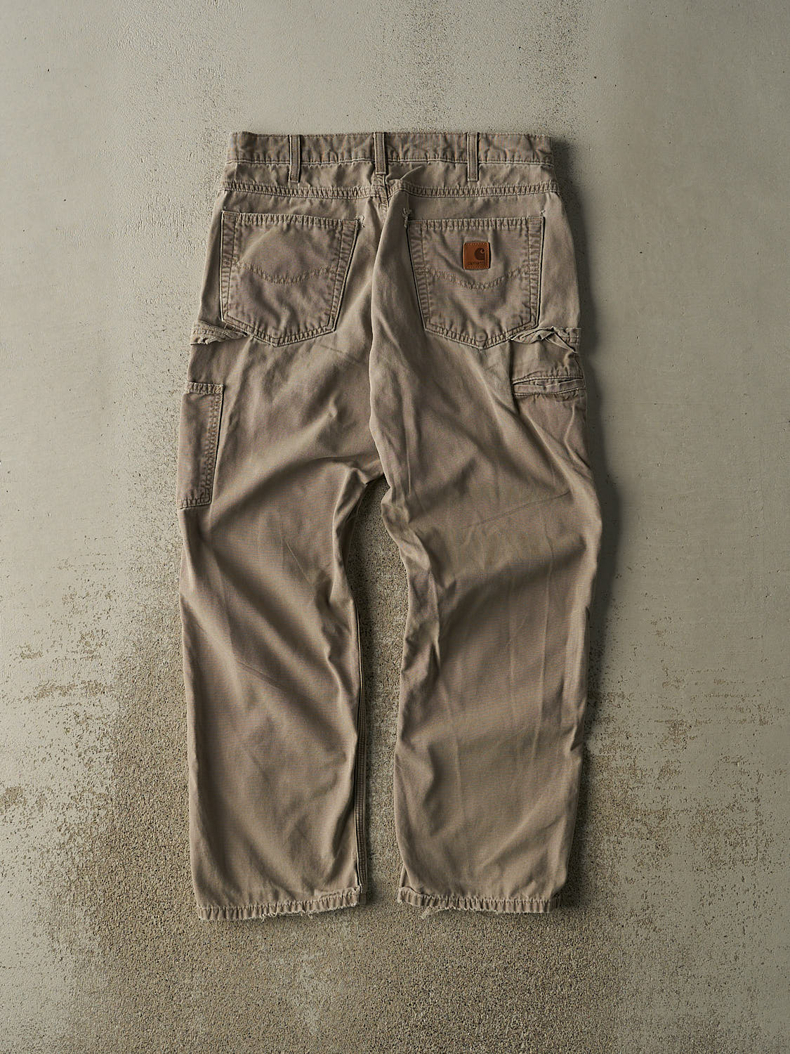 Vintage Y2K Beige Carhartt Carpenter Pants (32x30)