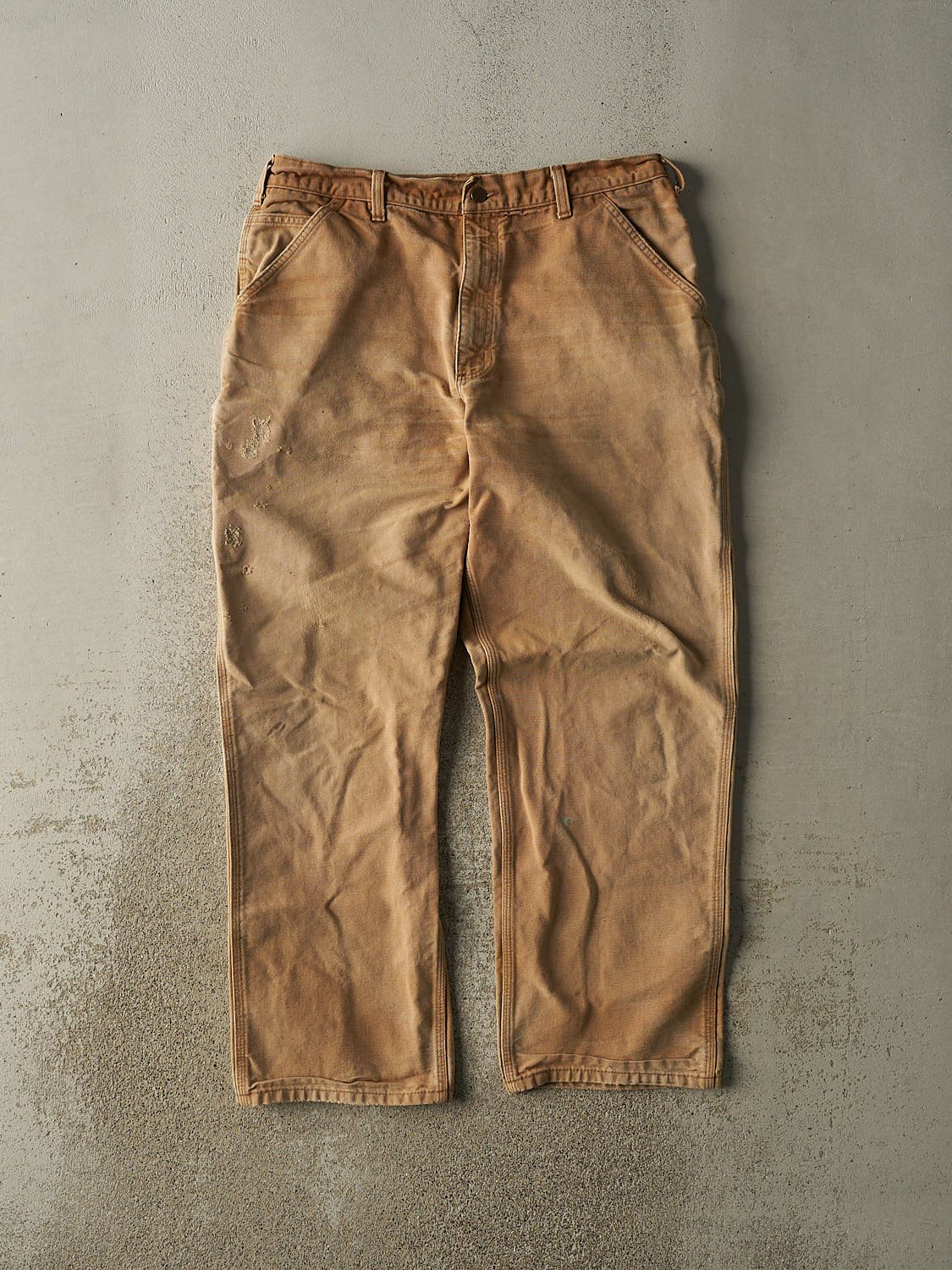 Vintage 90s Camel Carhartt Carpenter Pants (34x30.5)