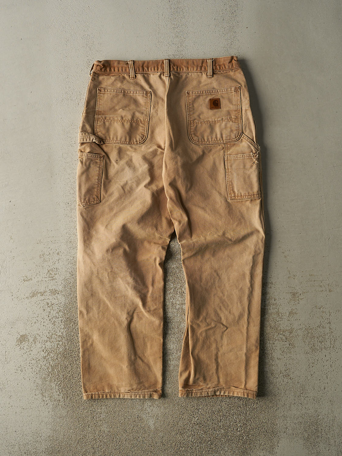 Vintage 90s Camel Carhartt Carpenter Pants (34x30.5)