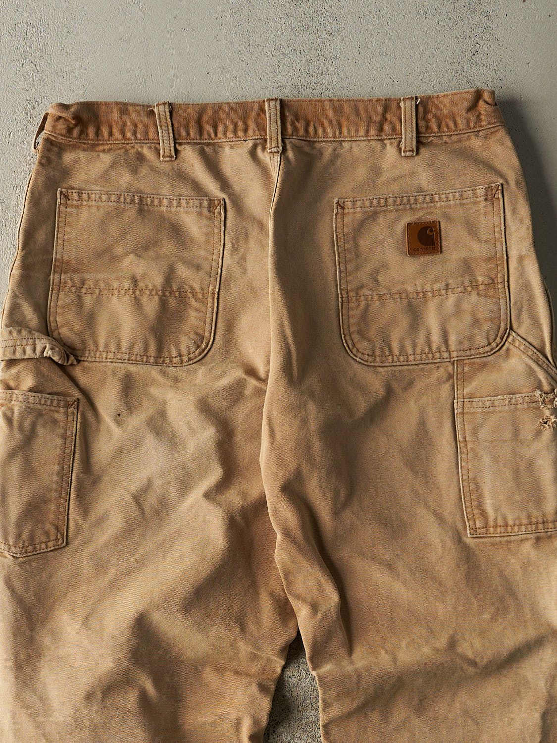 Vintage 90s Camel Carhartt Carpenter Pants (34x30.5)