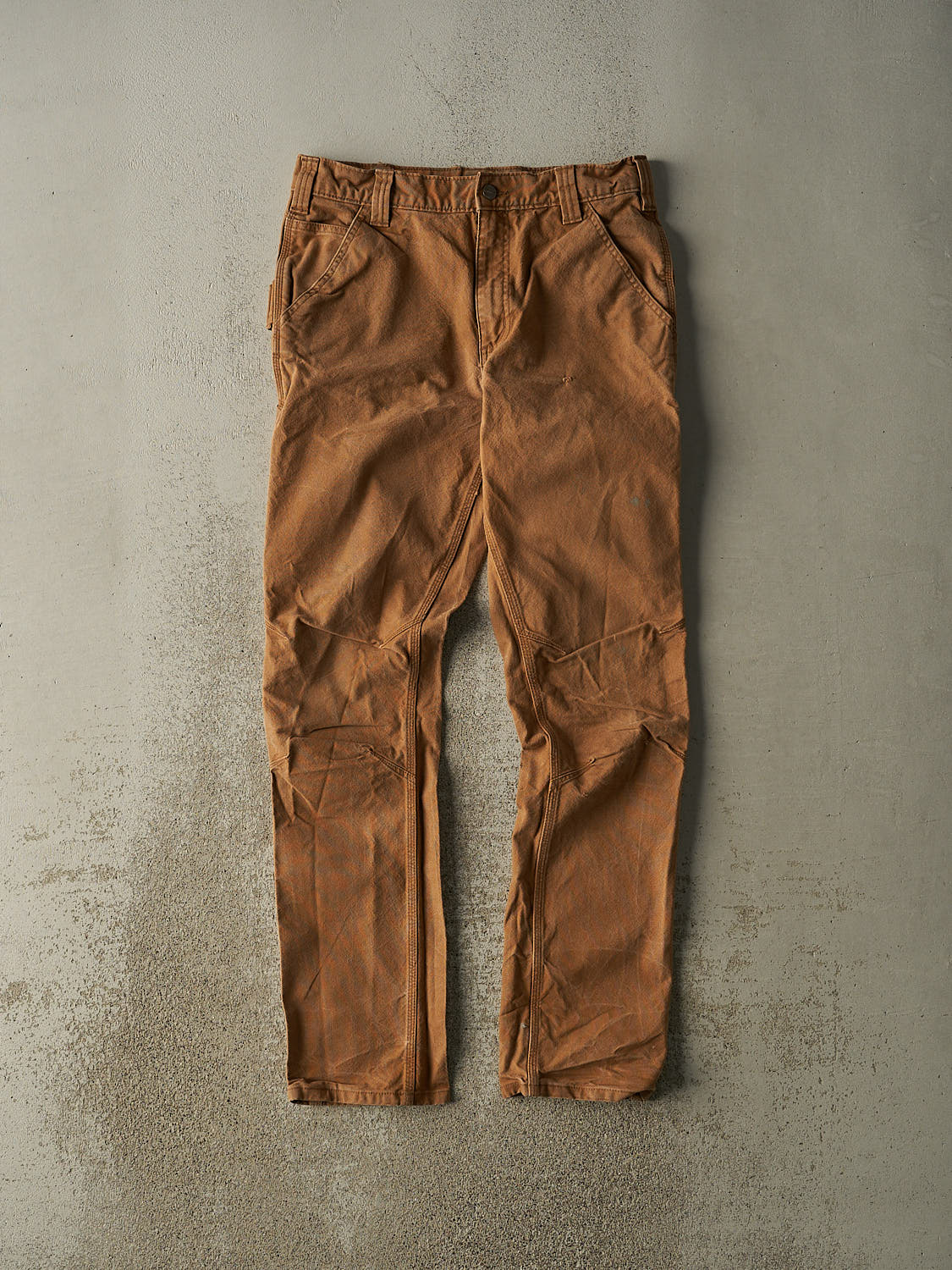 Vintage Y2K Camel Carhartt Slim Fit Carpenter Pants (32x33.5)