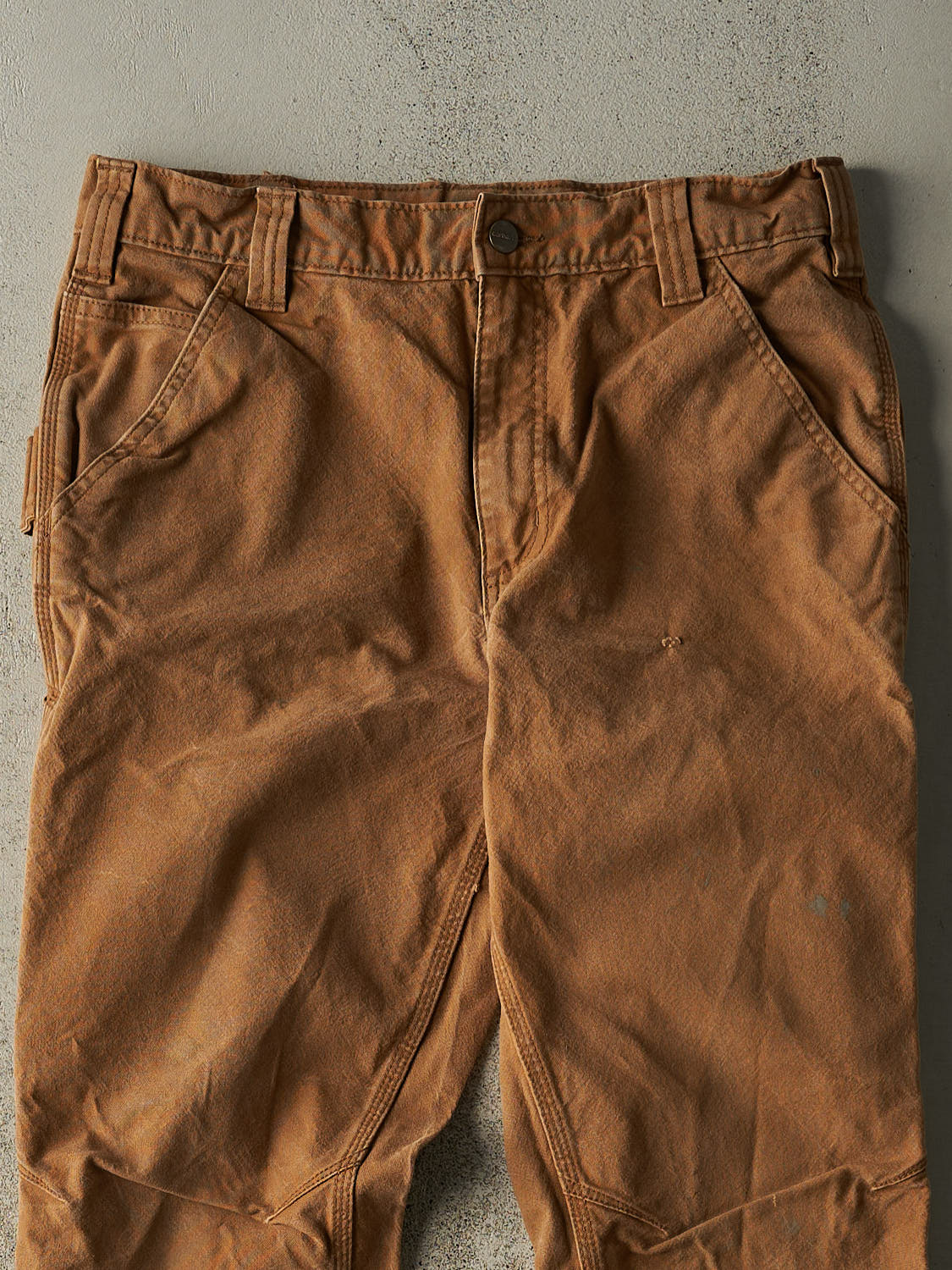 Vintage Y2K Camel Carhartt Slim Fit Carpenter Pants (32x33.5)