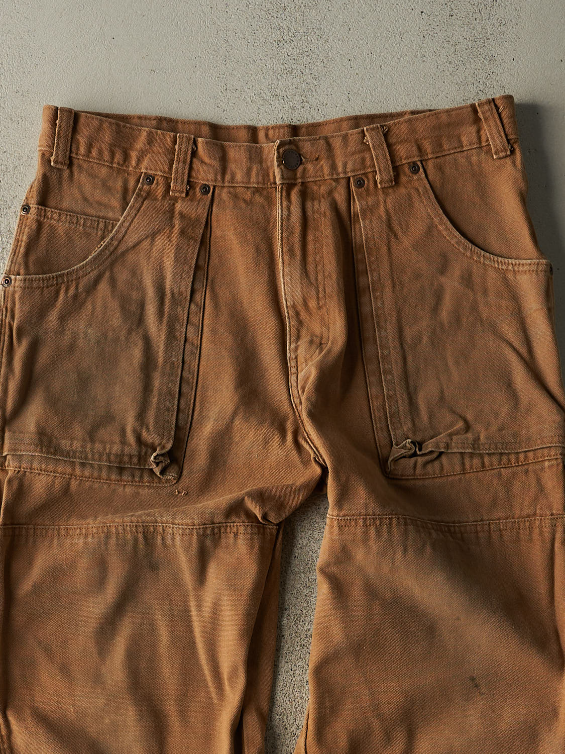 Vintage Y2K Camel Dickies Double Knee Work Pants (33x28.5)