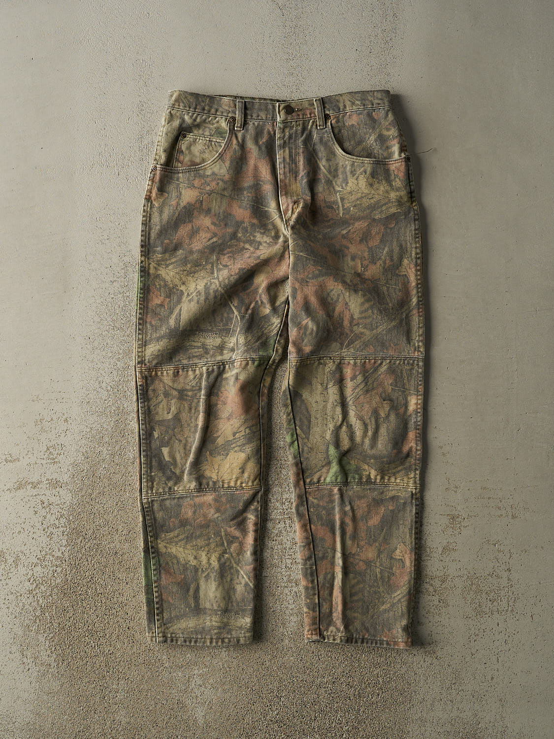 Vintage 90s Camo Wrangler x Advantage Camo Double Knee Pants (32x30)