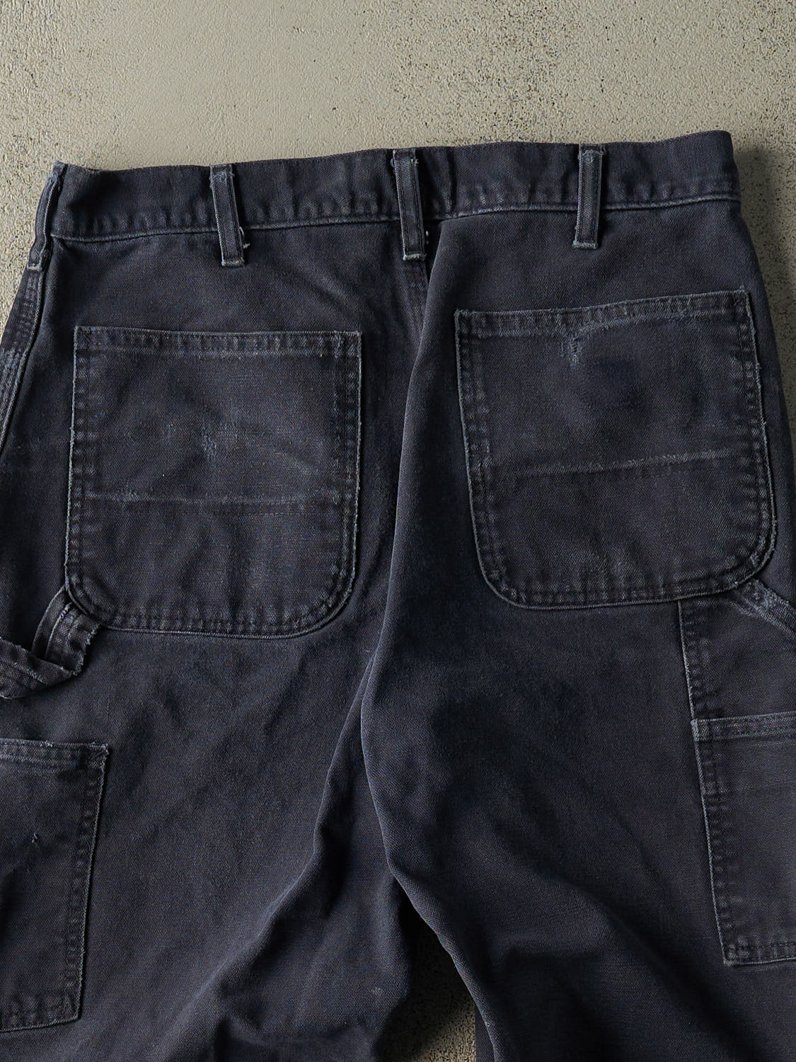 Vintage 90s Navy Blue Carhartt Carpenter Pants (30x31)