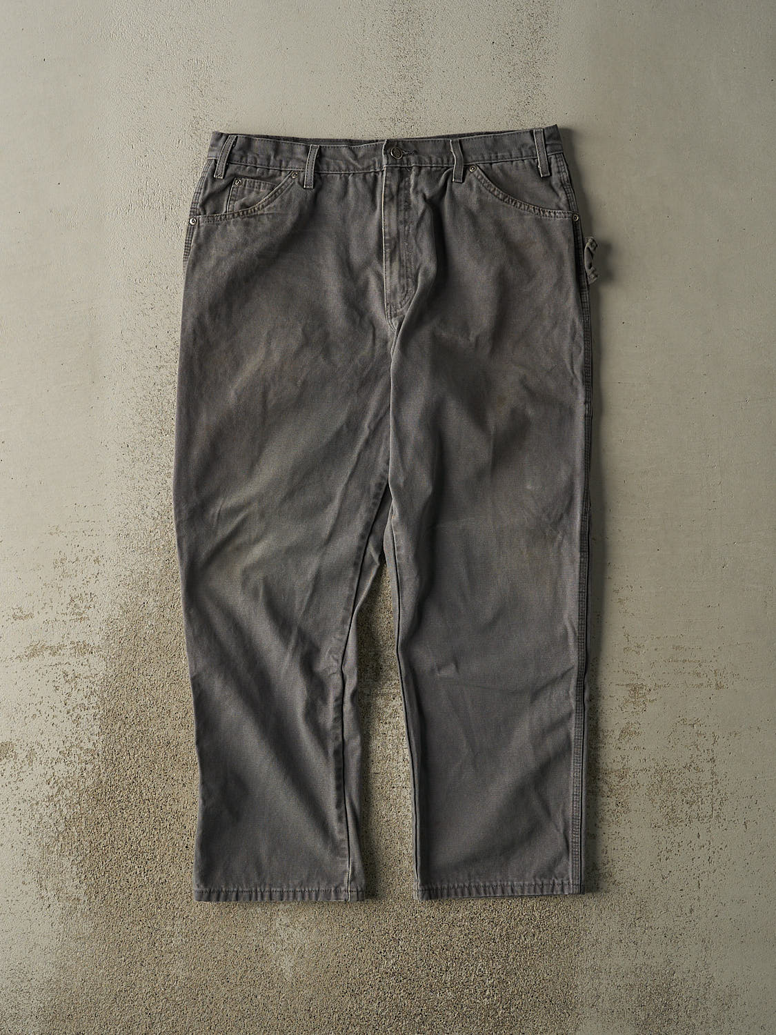 Vintage Y2K Faded Green Dickies Carpenter Pants (36x30)