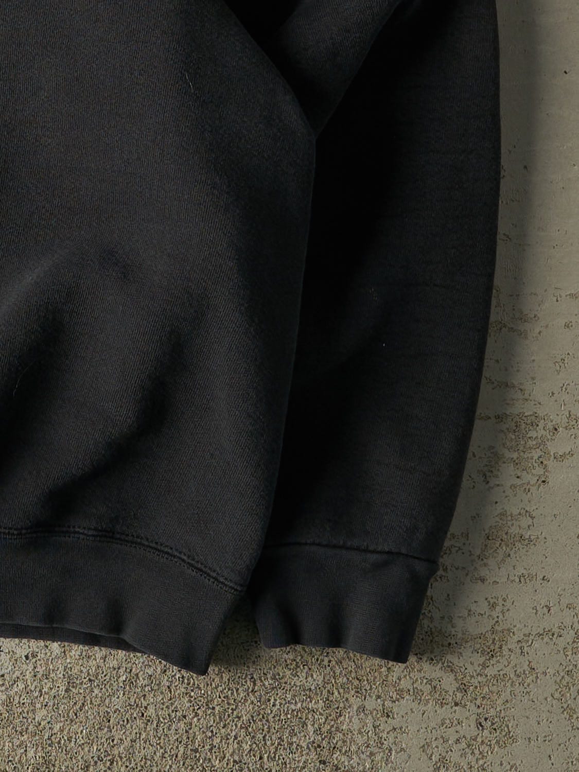 Vintage 90s Faded Black Black Sun Crewneck (L/XL)