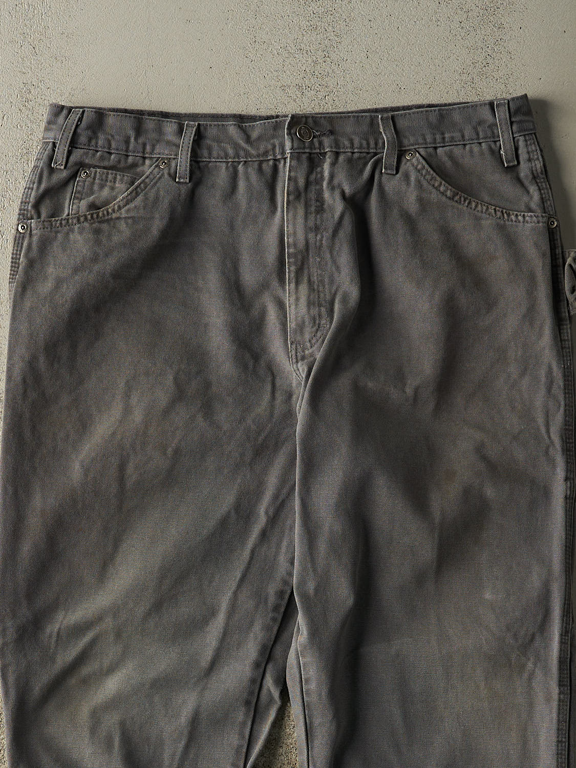 Vintage Y2K Faded Green Dickies Carpenter Pants (36x30)