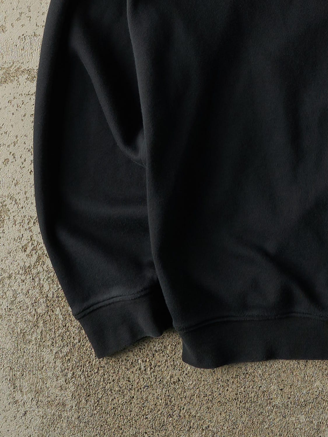 Vintage Y2K Black Golf Master's Embroidered Quarter Zip Sweater (XXL)