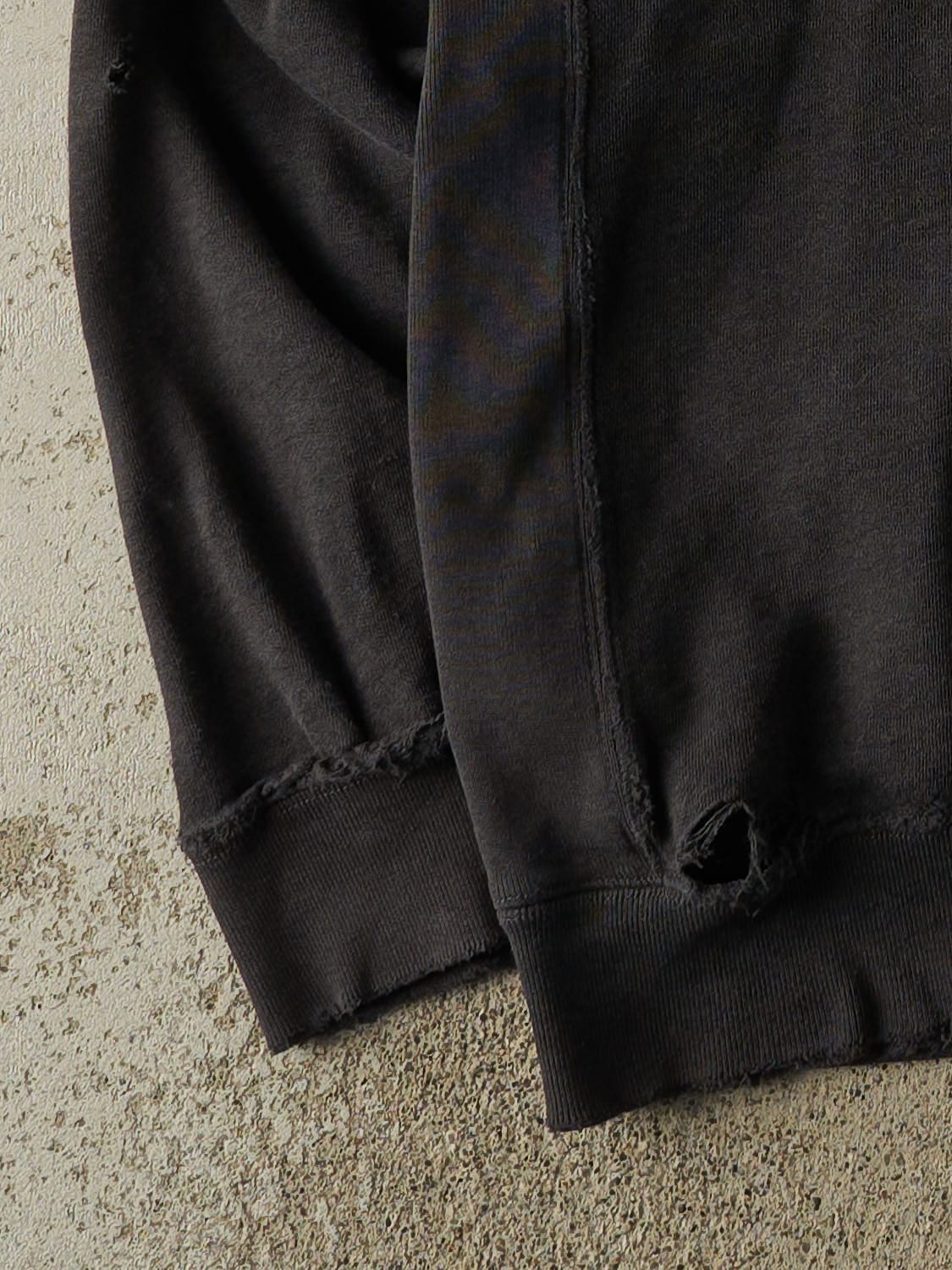 Vintage 90s Black Polo Ralph Lauren Embroidered Crewneck (XL/XXL)