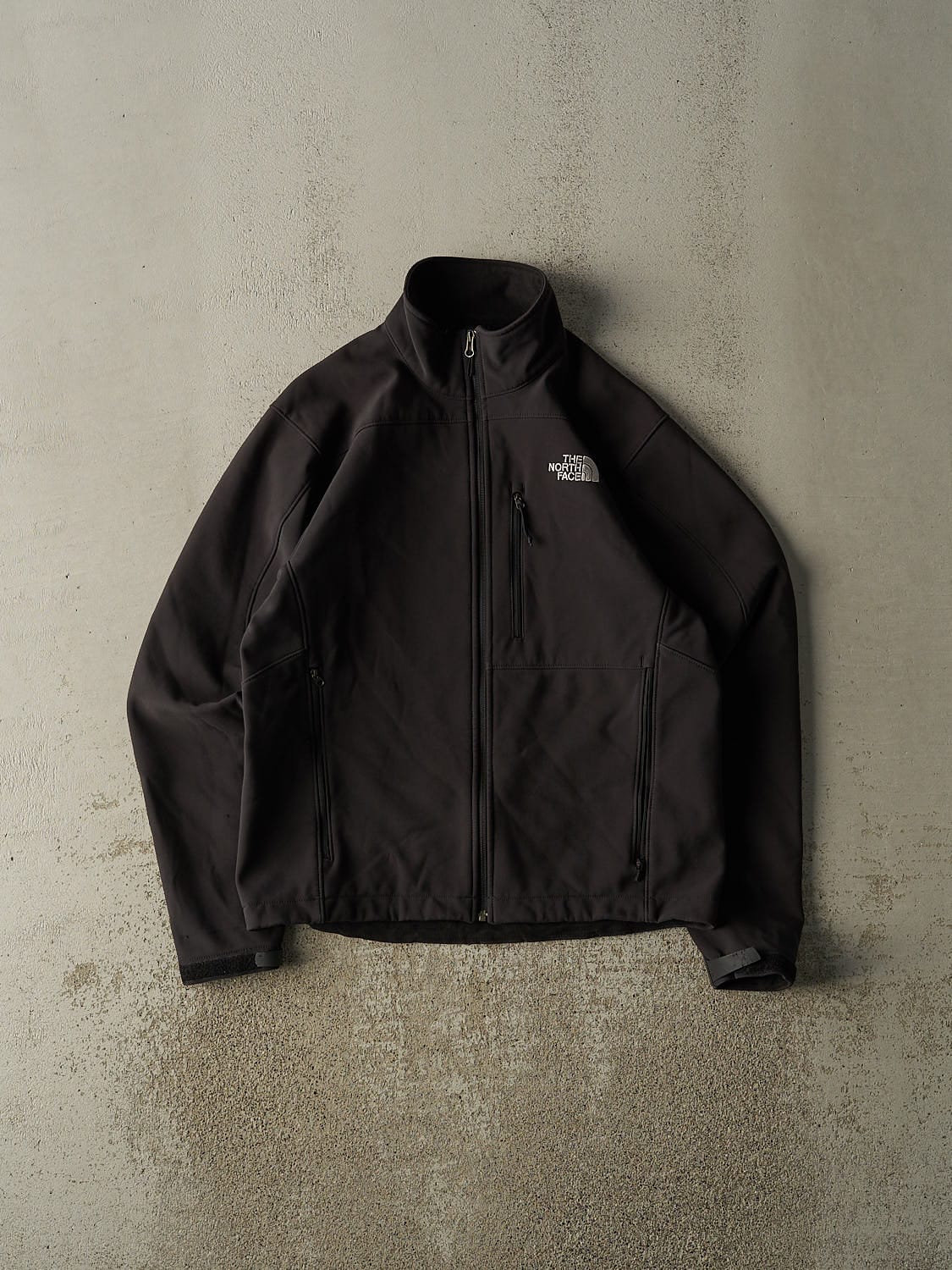 Vintage Y2K Black The North Face Wind Breaker Jacket (S)