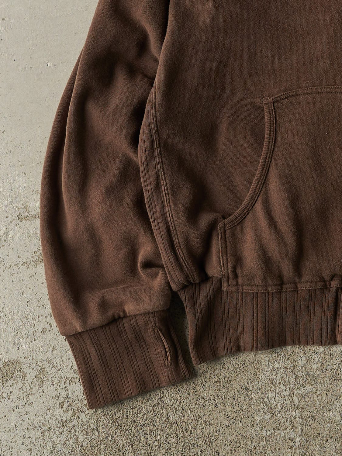 Vintage Y2K Brown Hurley Heavyweight Zip Up Hoodie (XL/XXL)