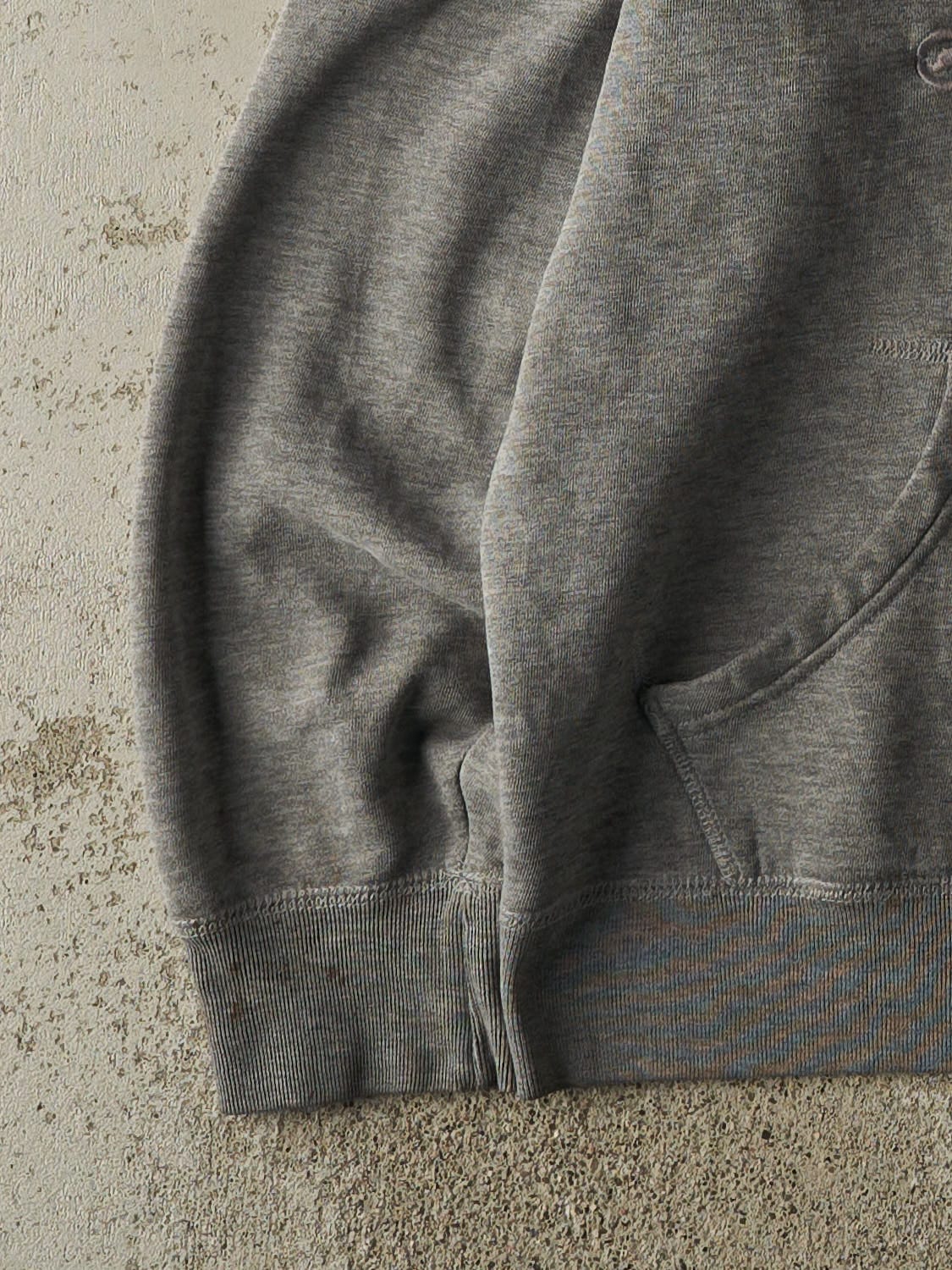 Vintage Y2K Grey Ecko Embroidered Zip Up Hoodie (M/L)