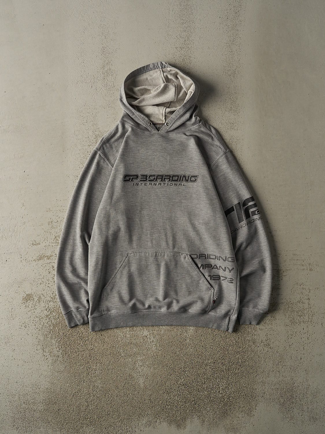Vintage Y2K Grey Ocean Pacific Hoodie (M/L)